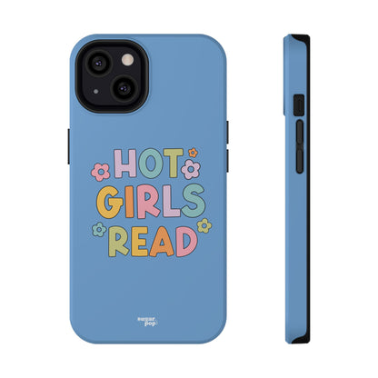 Hot Girls Read Impact-Resistant Phone Case - Design for Book Lovers