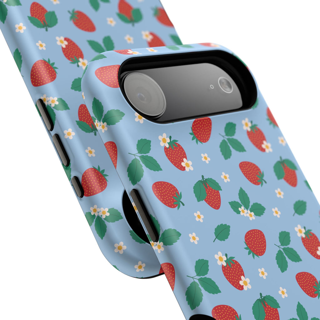 Strawberry Impact-Resistant Cases