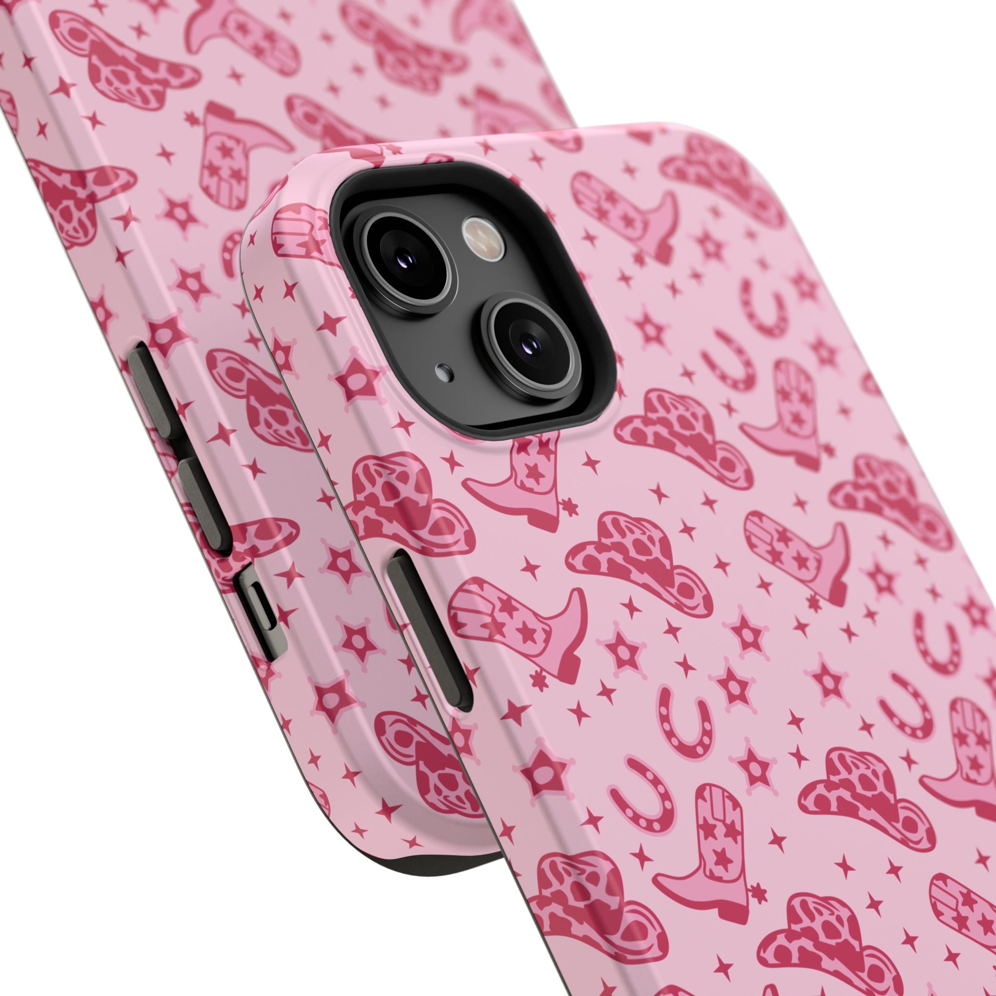 Pink Cowgirl Impact-Resistant Case