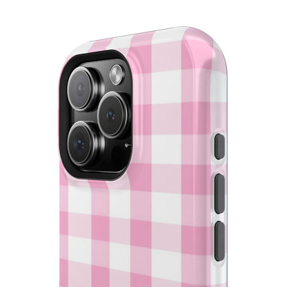 Pink Gingham Phone Case