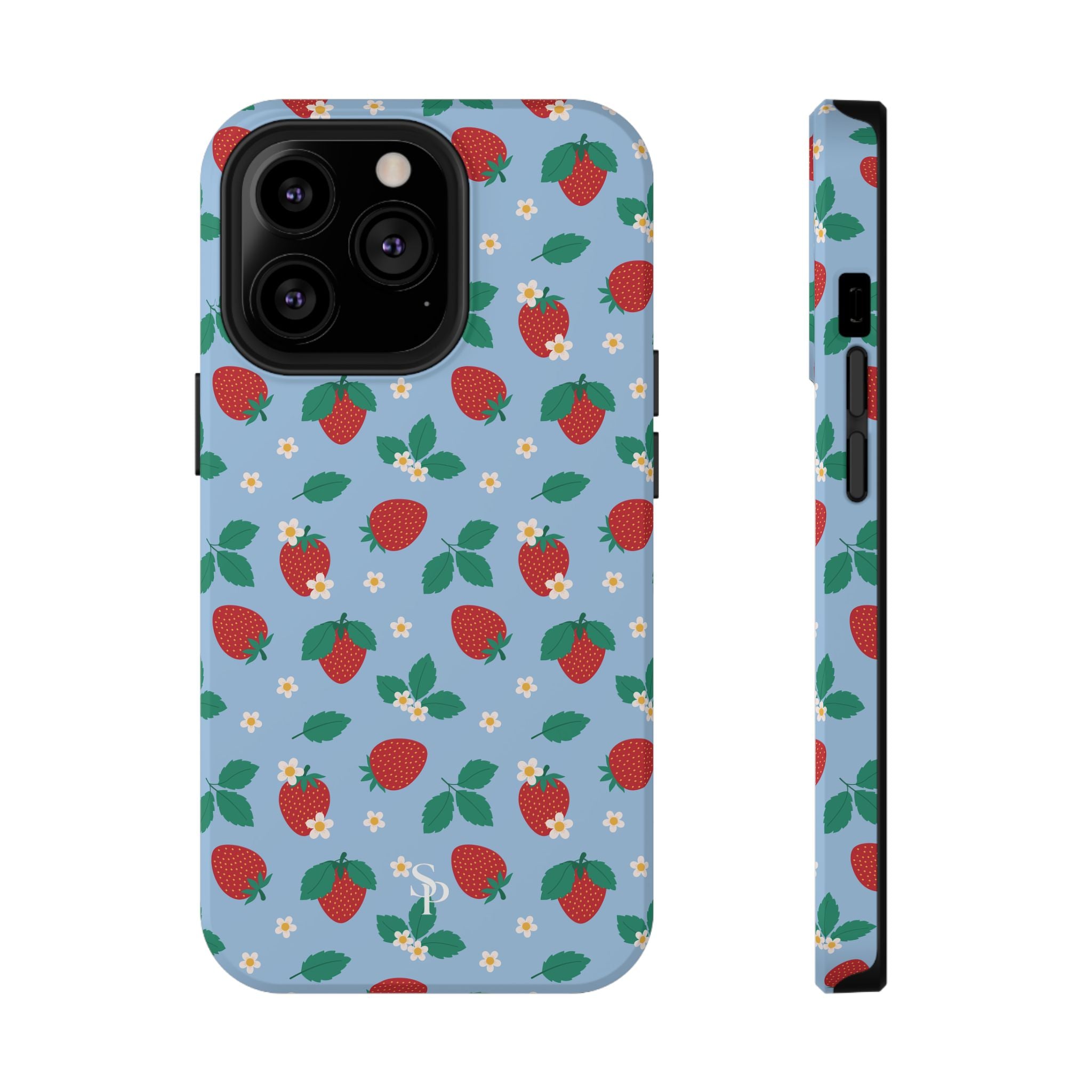 Strawberry Impact-Resistant Cases