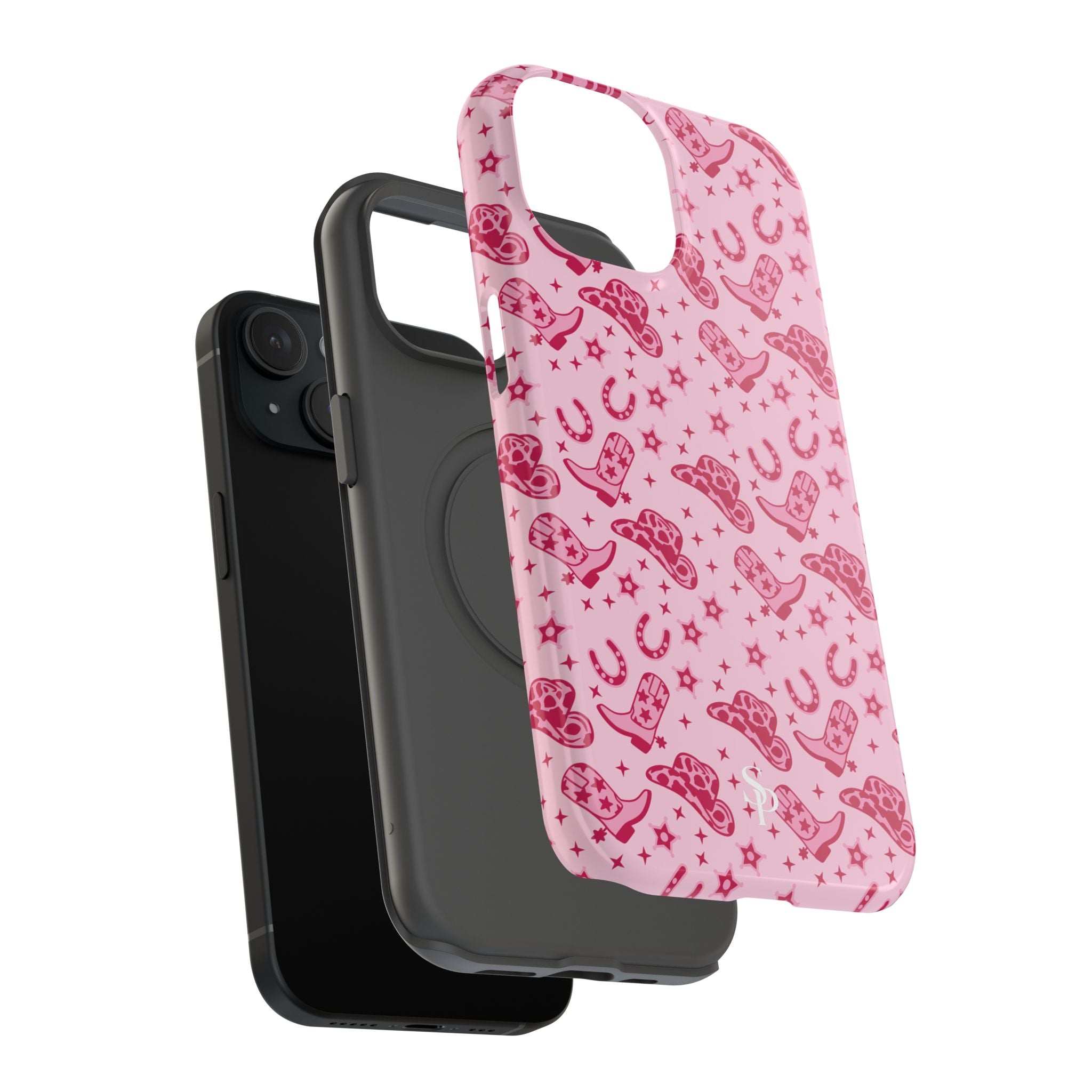 Pink Cowgirl Impact-Resistant Case