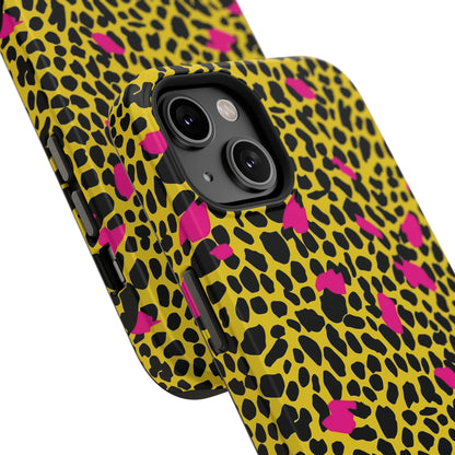 Leopard Print Impact-Resistant Phone Case