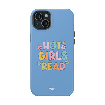 Hot Girls Read Impact-Resistant Phone Case - Design for Book Lovers