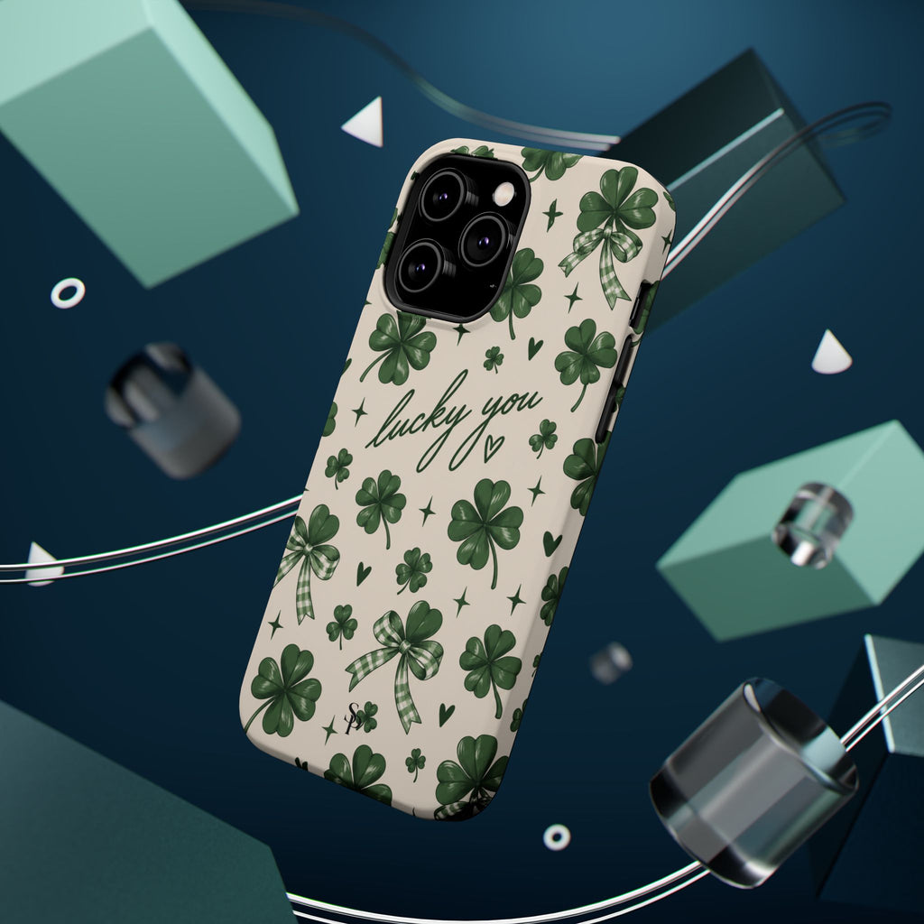 Lucky You Clover Magnetic Impact Phone Case