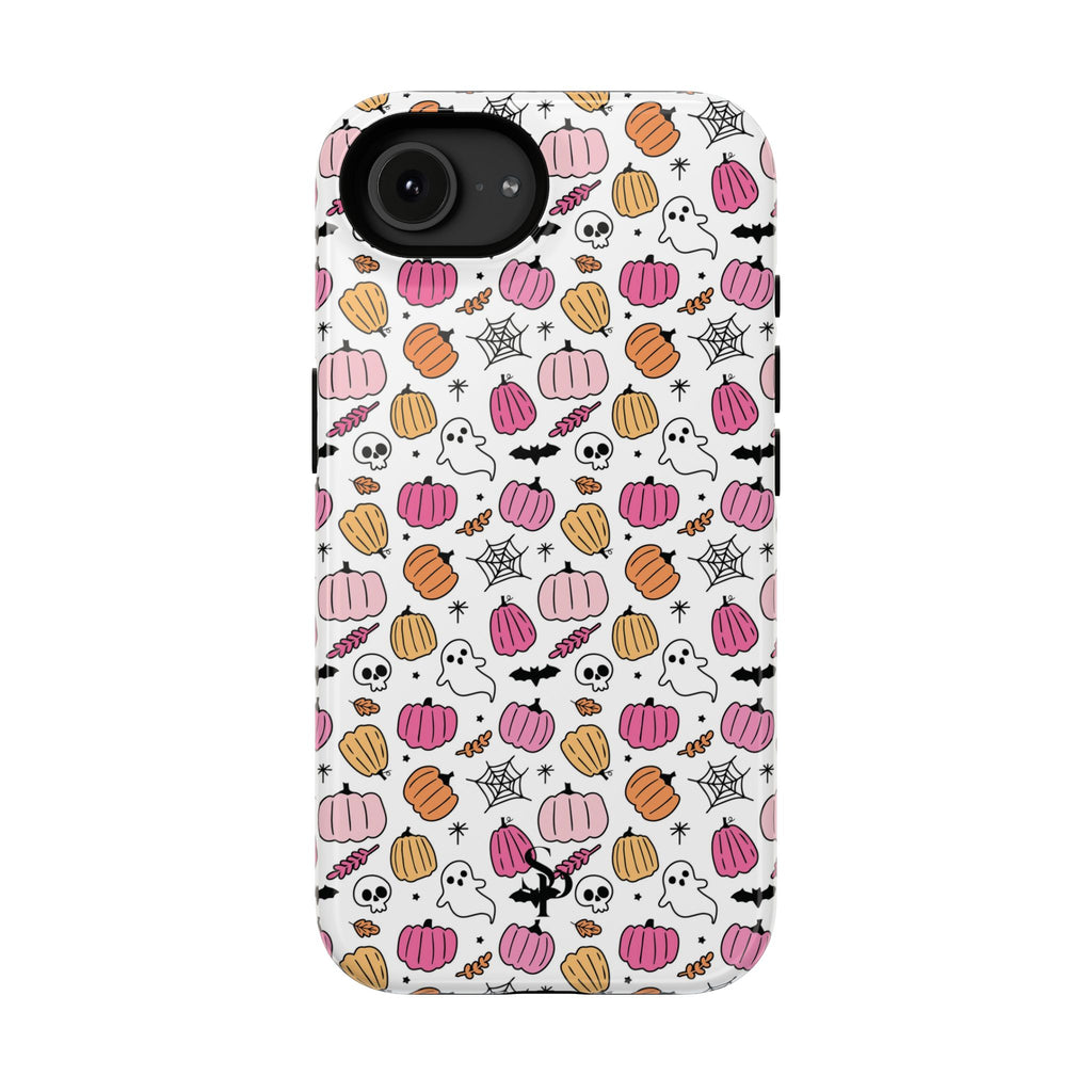 Pink Halloween Impact-Resistant Cases