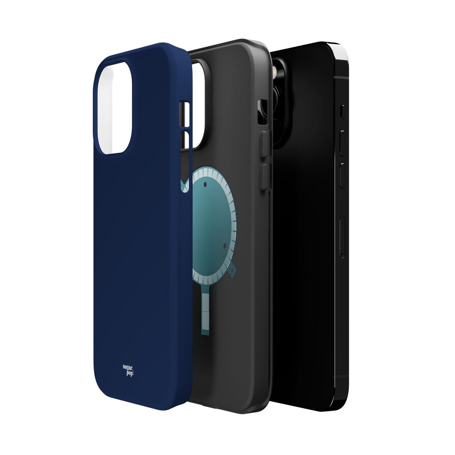 Navy Magnetic Tough Cases for Phones - Secure & Sleek Design