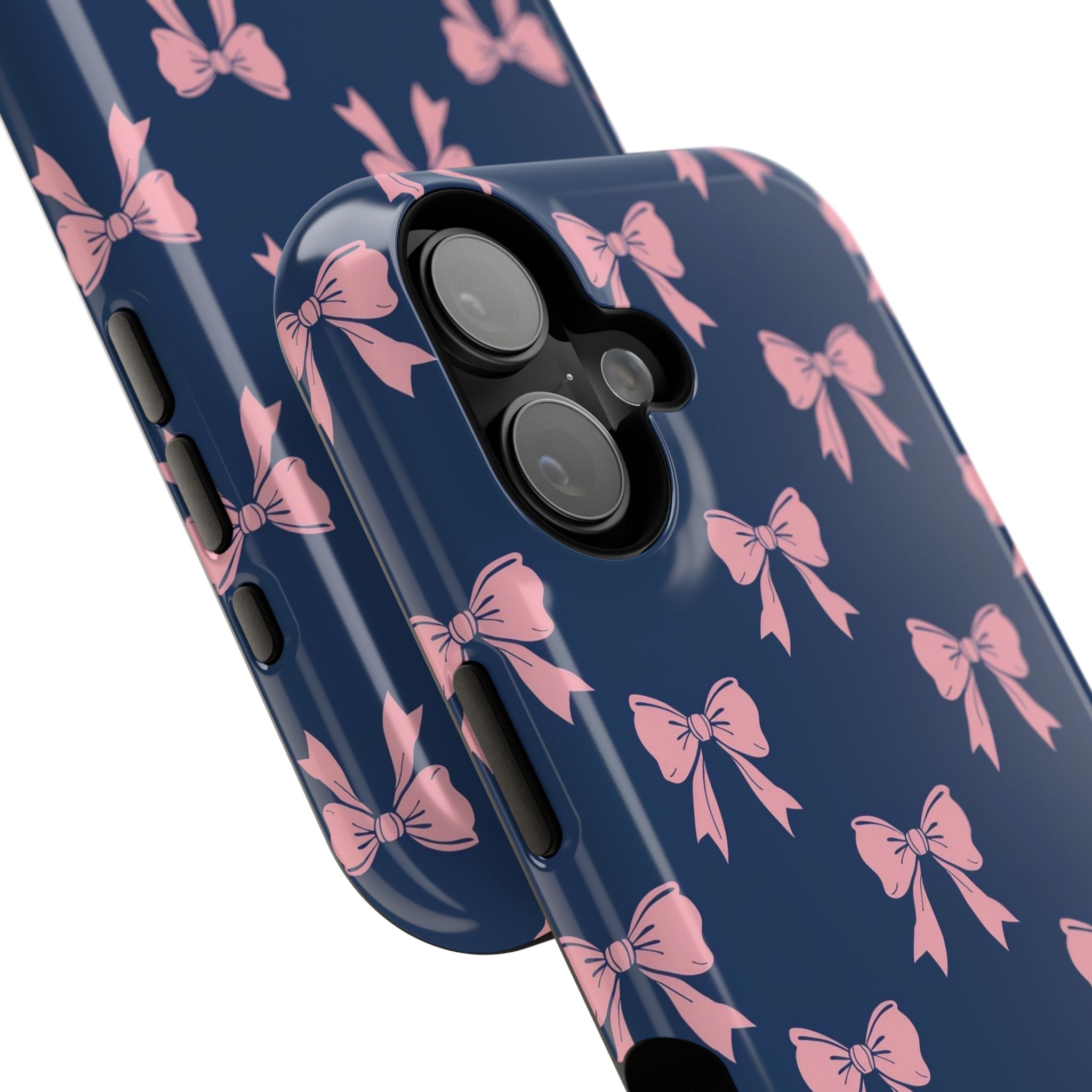 Chic Bow Impact-Resistant Phone Case