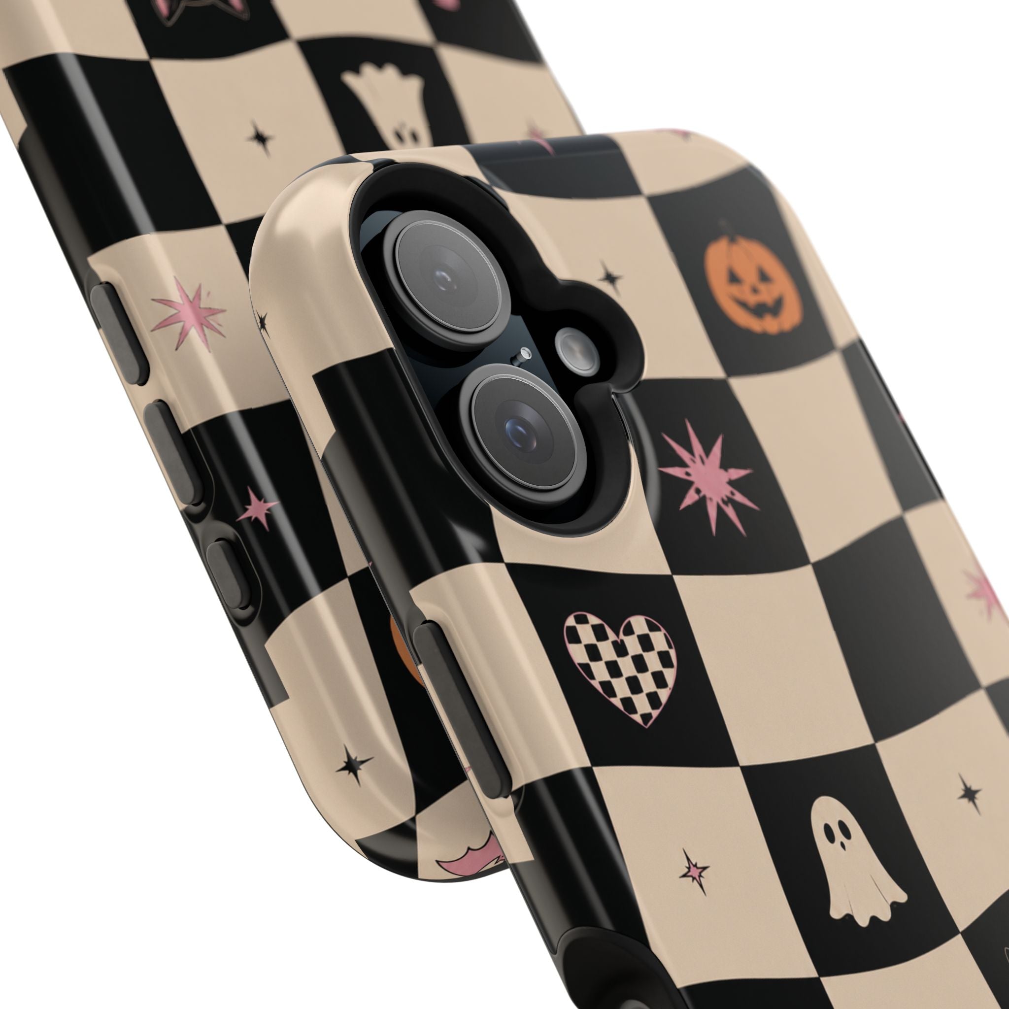 Halloween Checkerboard Magnetic Phone Case