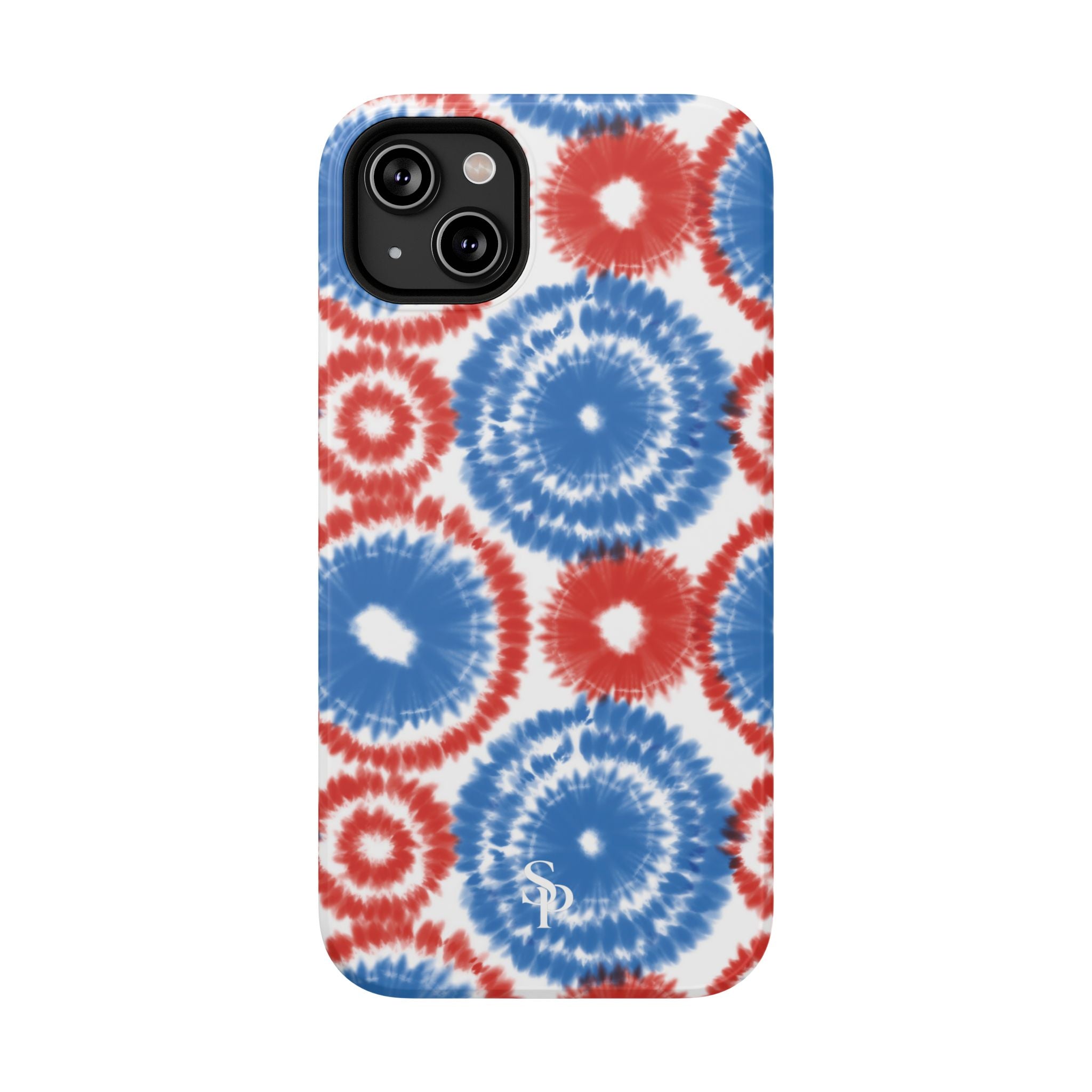 Patriotic Tie Dye Impact Resistant Phone Case