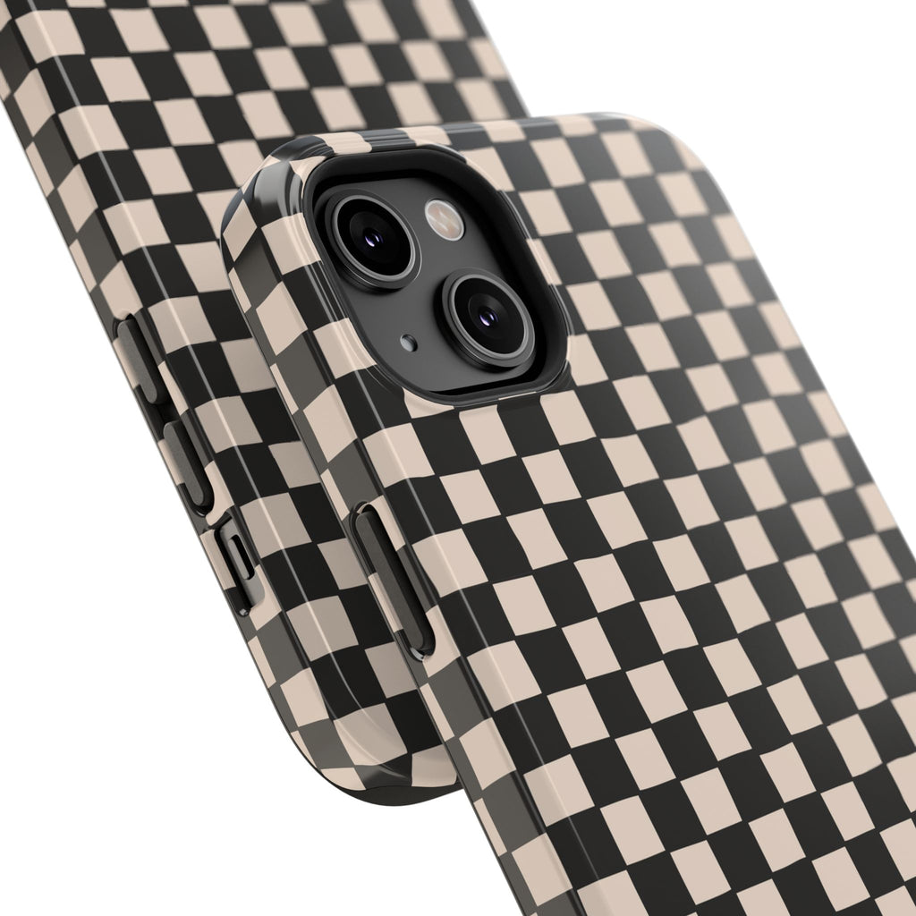 Checkerboard Impact-Resistant Case