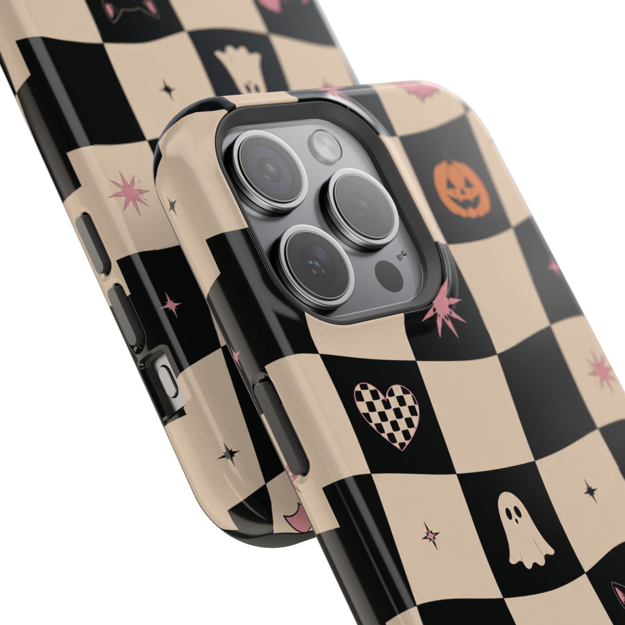 Halloween Checkerboard Magnetic Phone Case