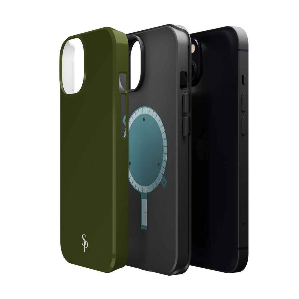 Olive Magnetic Tough Cases for Phones - Secure & Sleek Design