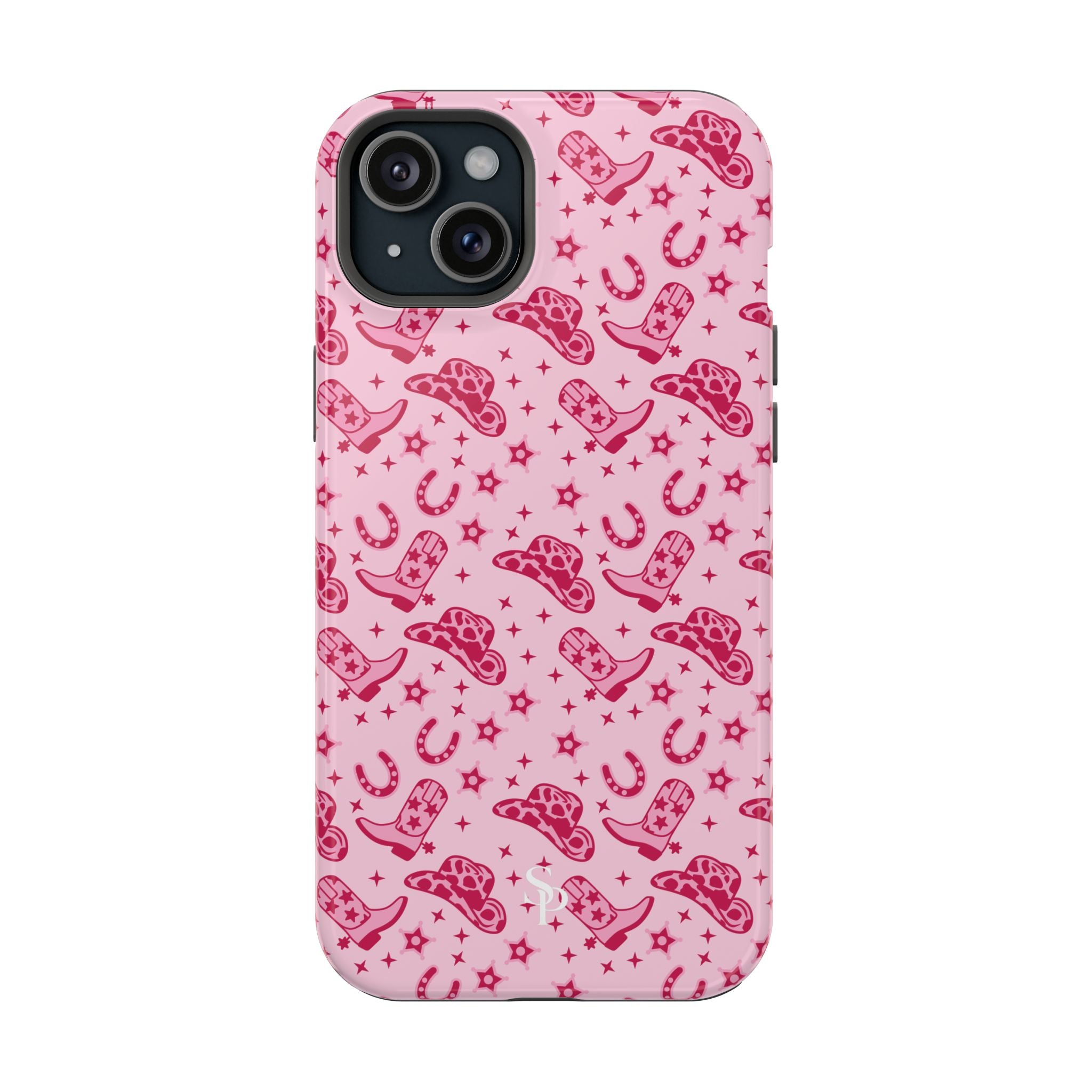 Pink Cowgirl Impact-Resistant Case
