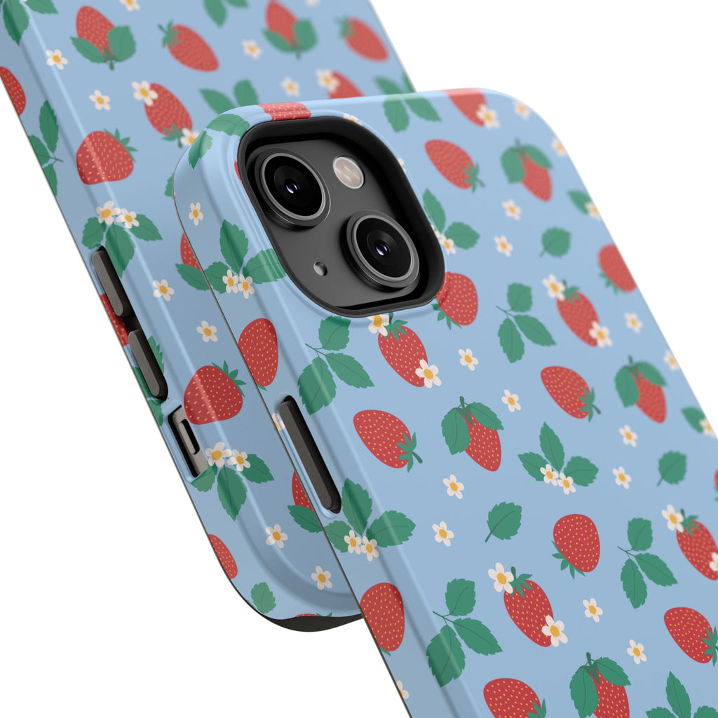 Strawberry Impact-Resistant Cases