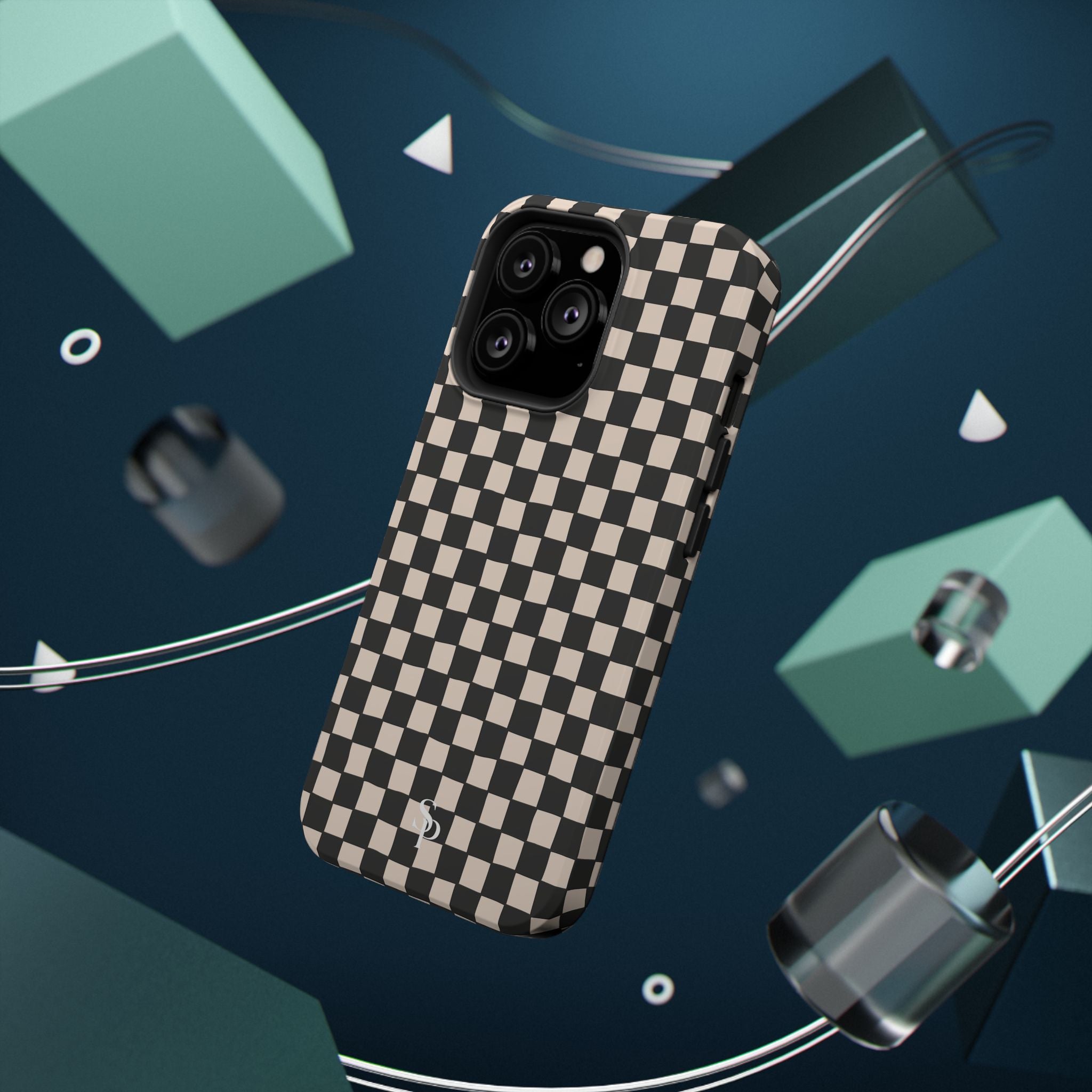 Checkerboard Impact-Resistant Case