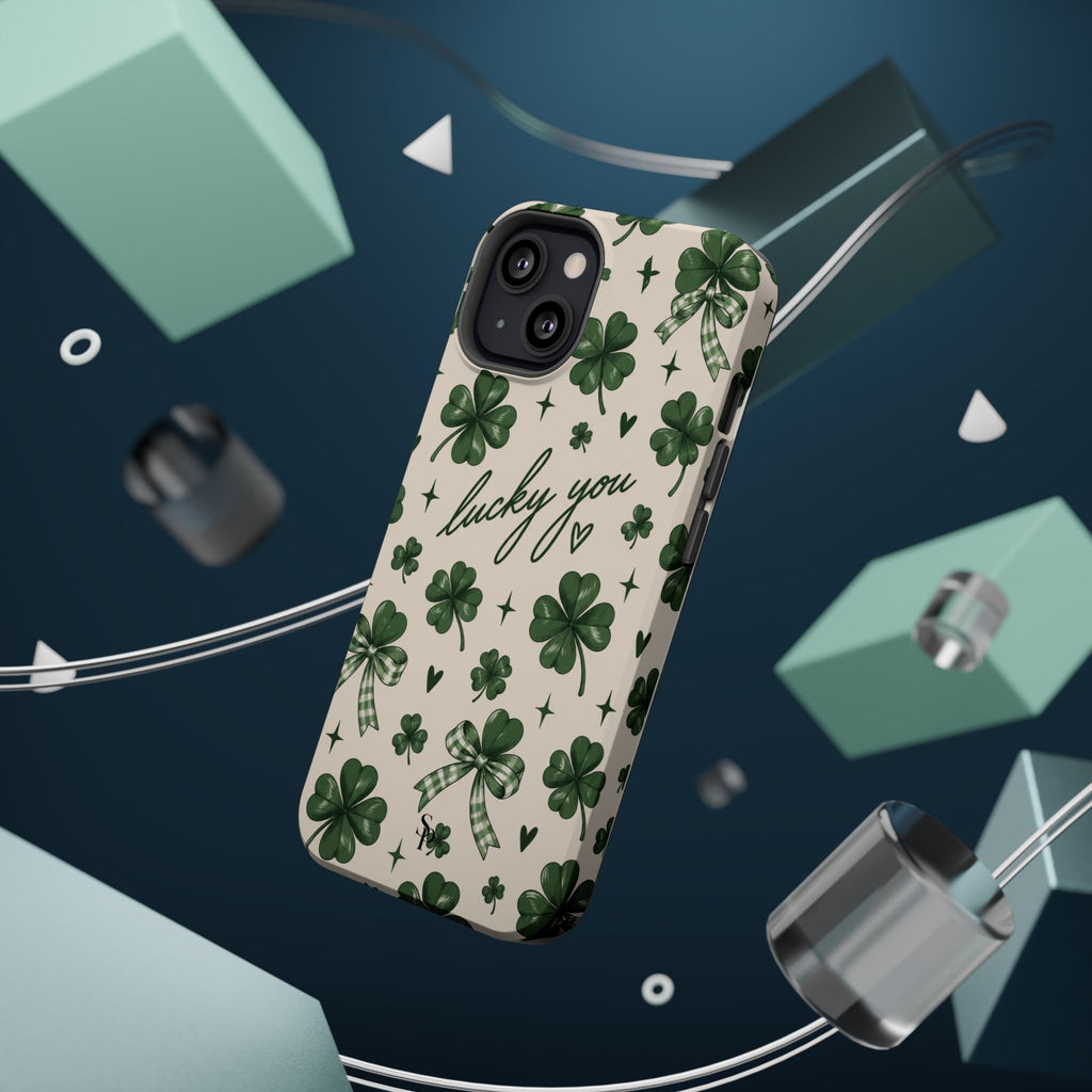 Lucky You Clover Magnetic Impact Phone Case