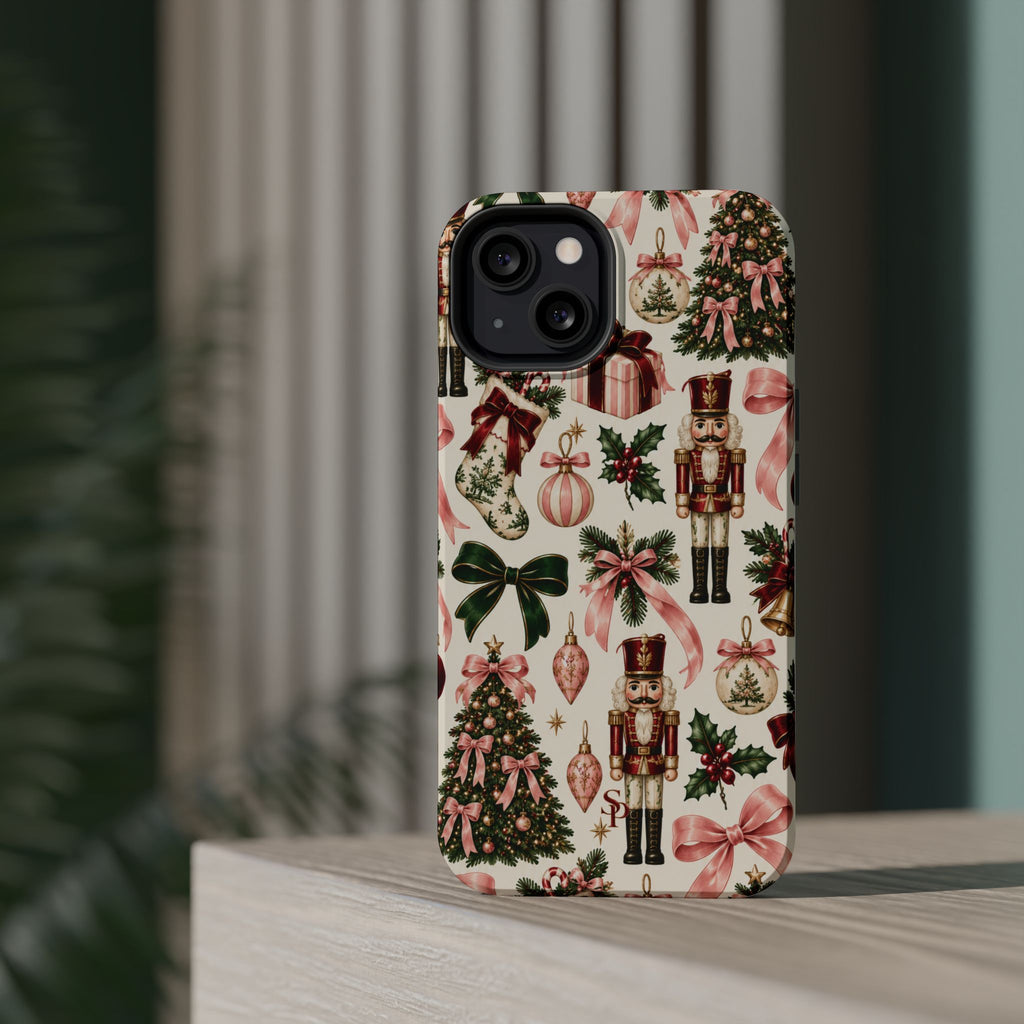 Christmas Nutcracker Magnetic Phone Case