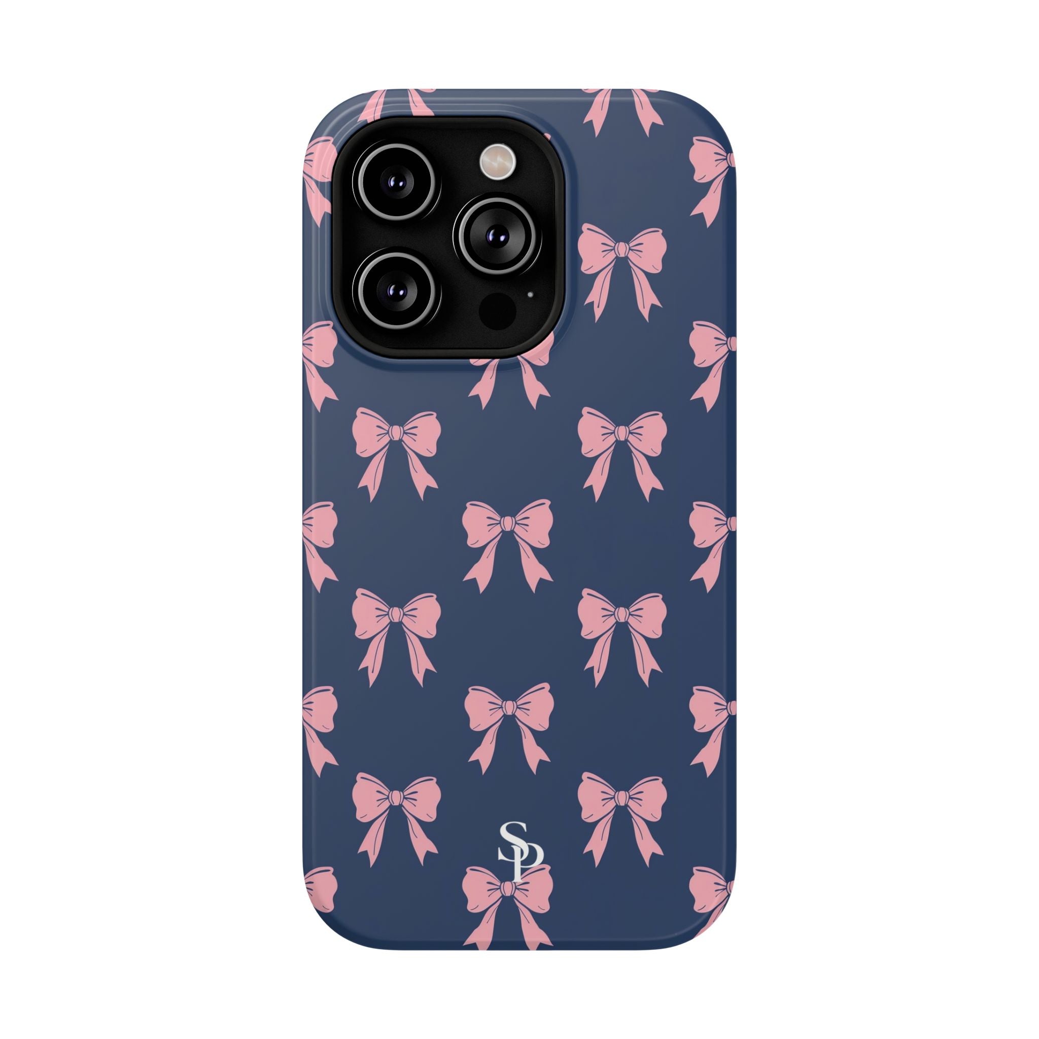 Chic Bow Impact-Resistant Phone Case
