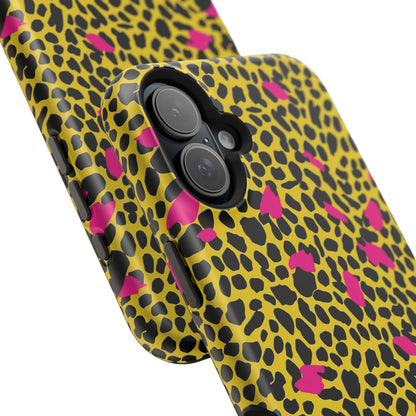 Leopard Print Impact-Resistant Phone Case