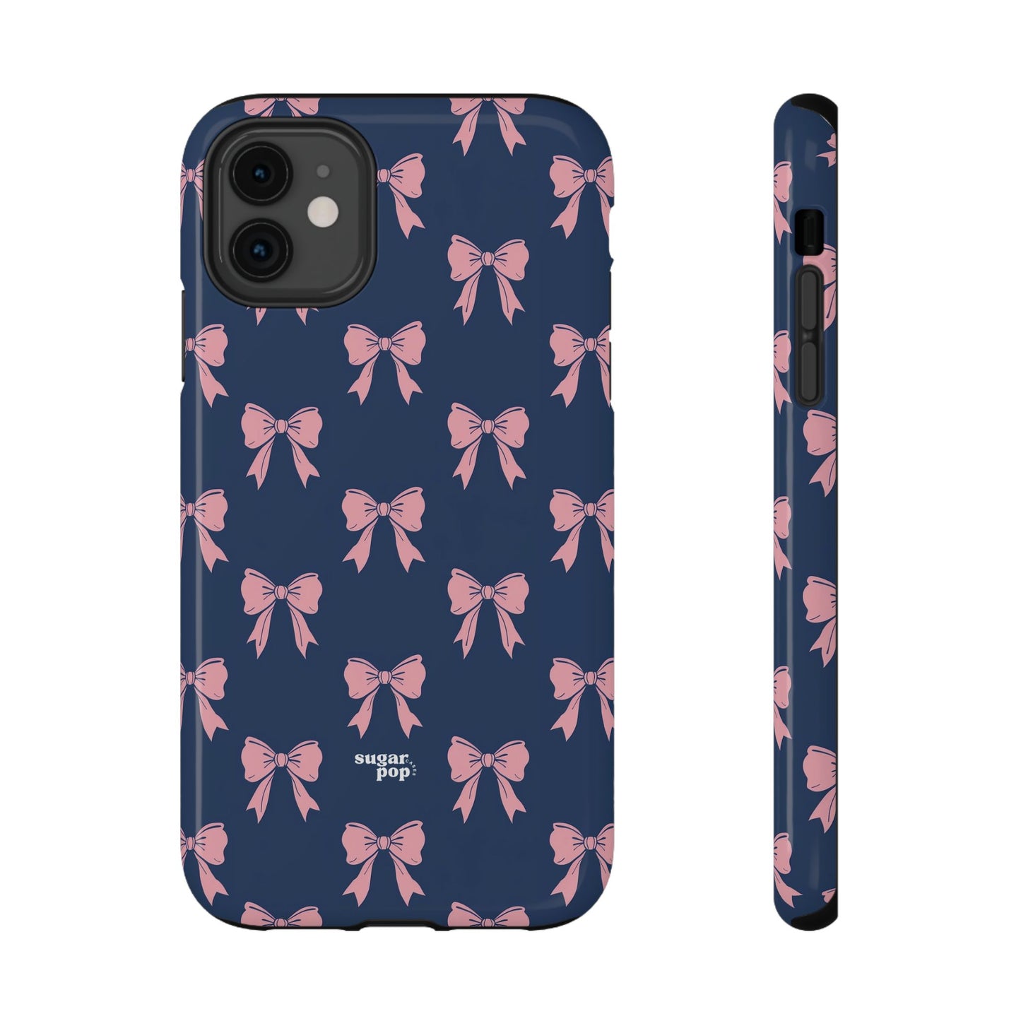 Chic Bow Impact-Resistant Phone Case