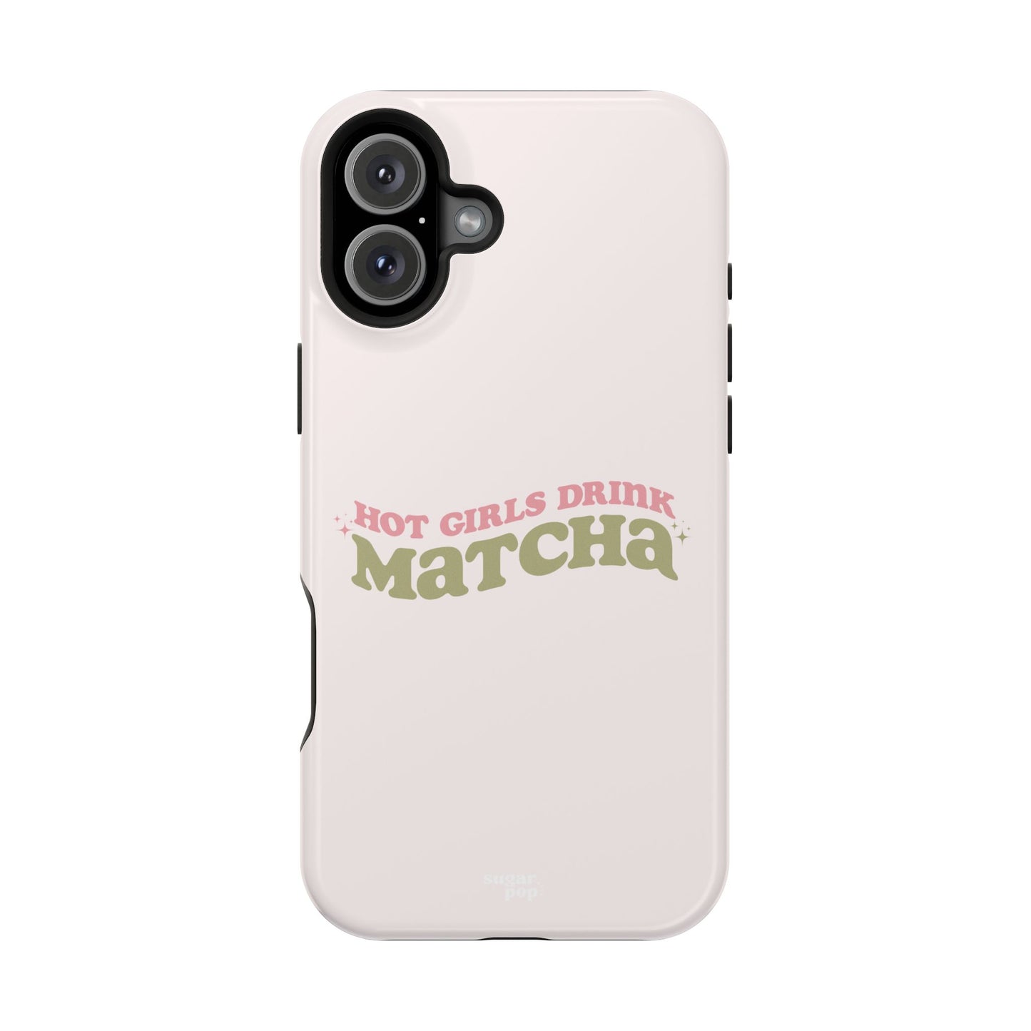 Hot Girls Drink Matcha Impact-Resistant Case