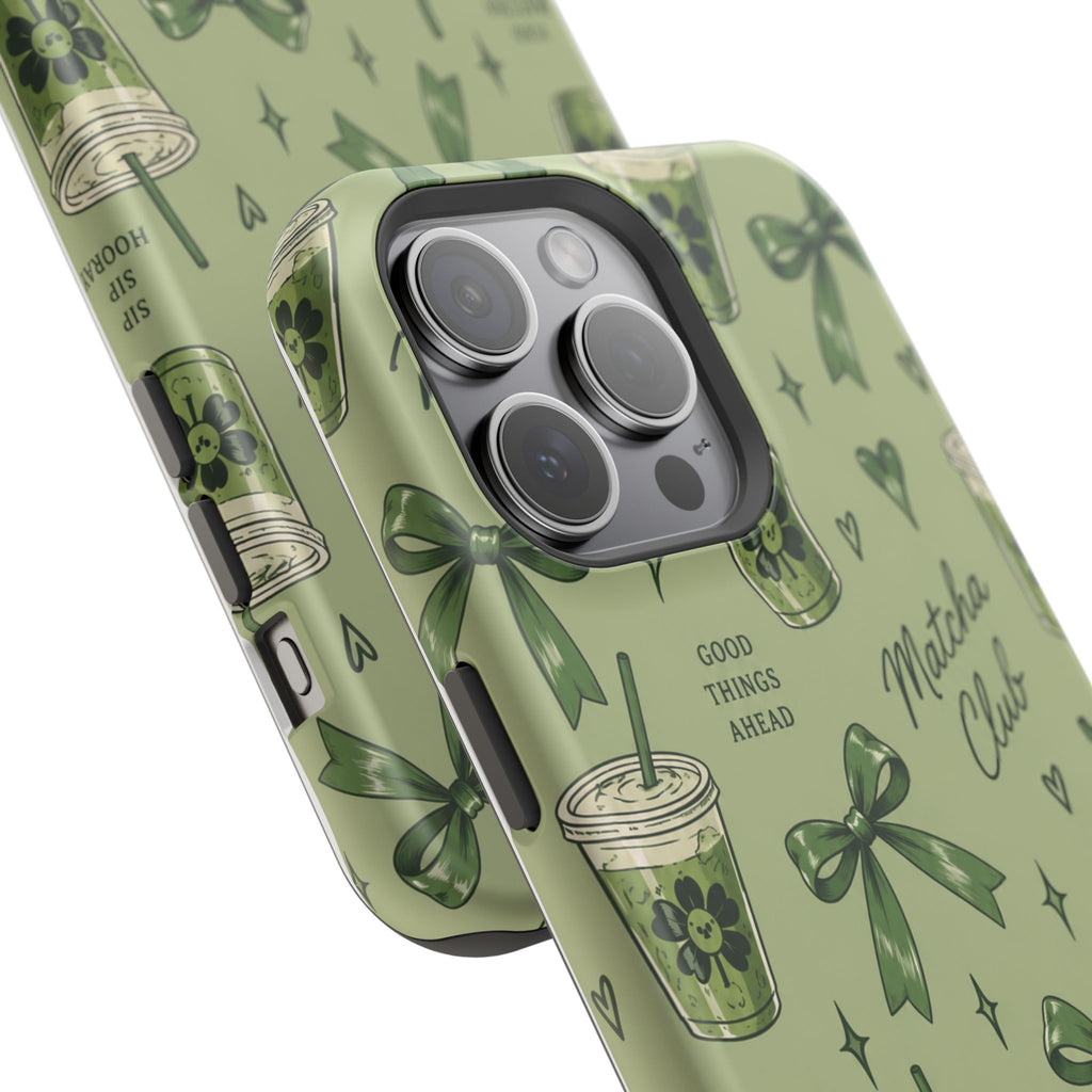 Matcha Club Magnetic Impact-Resistant Case