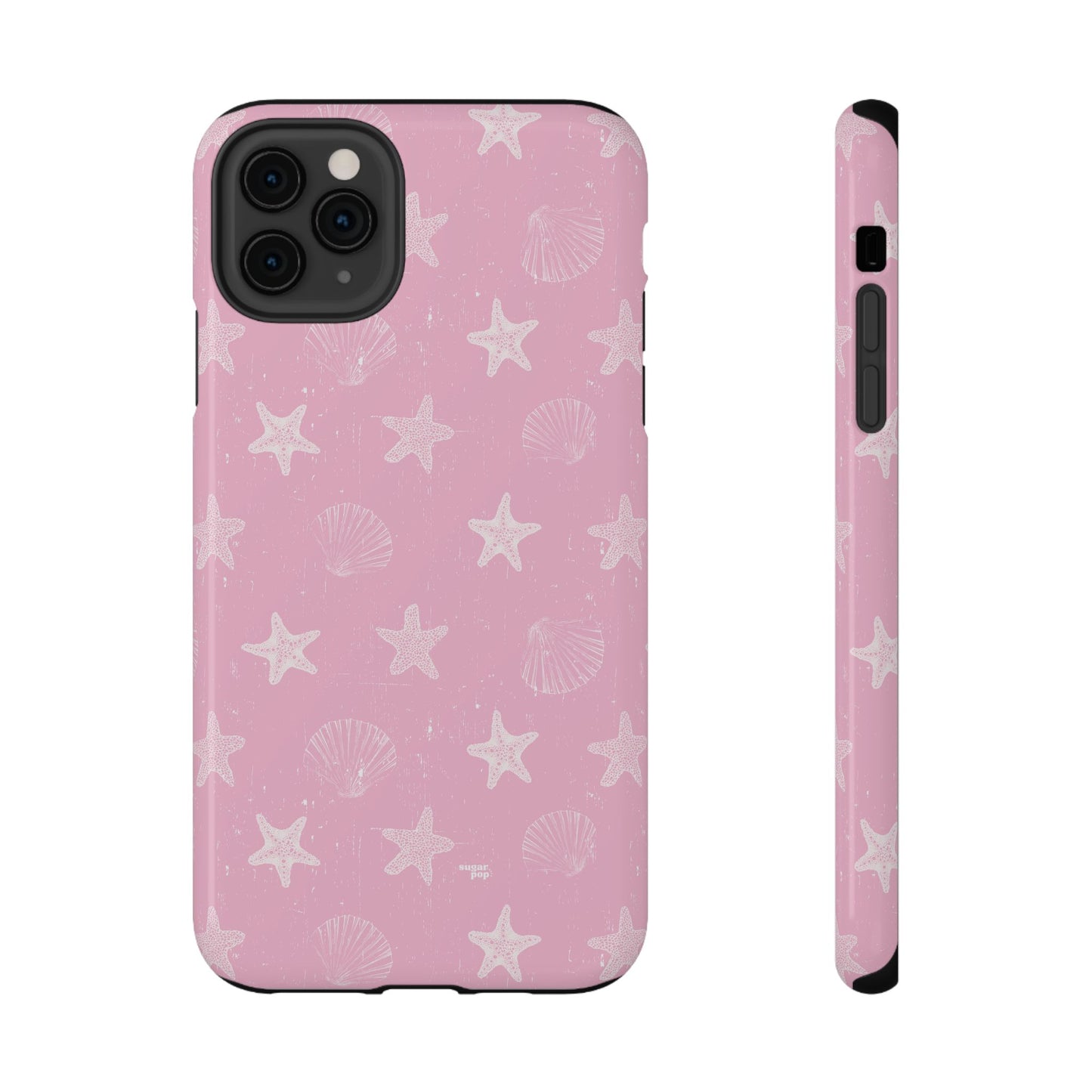 Pink Coastal Impact-Resistant Phone Case