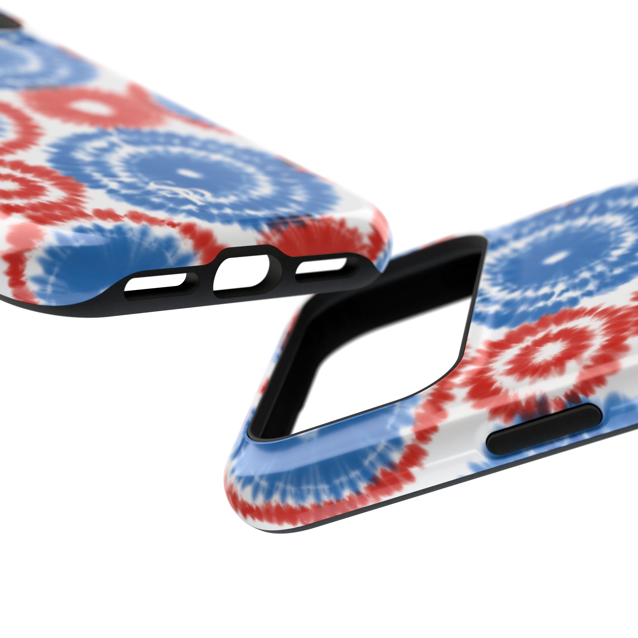 Patriotic Tie Dye Impact Resistant Phone Case