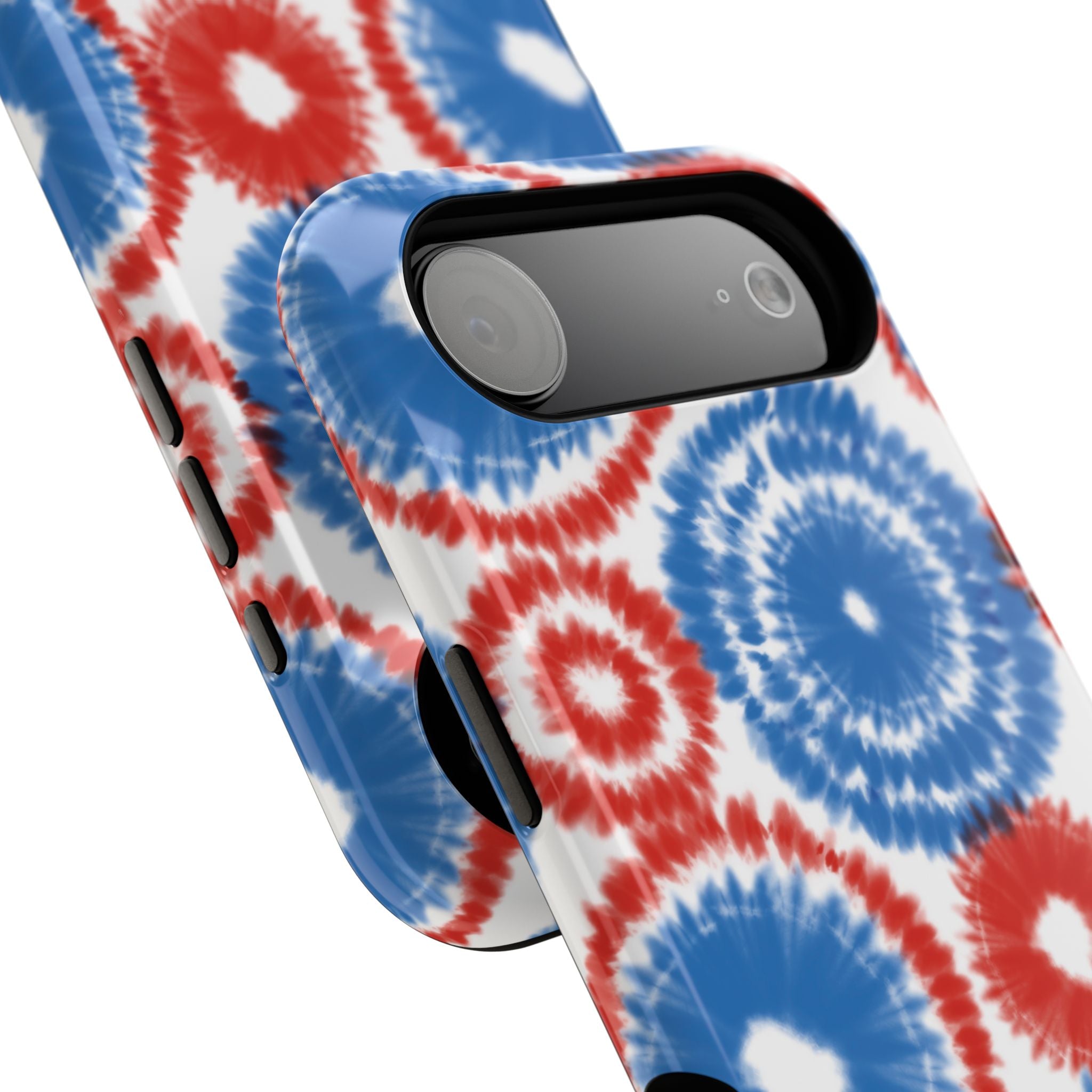 Patriotic Tie Dye Impact Resistant Phone Case