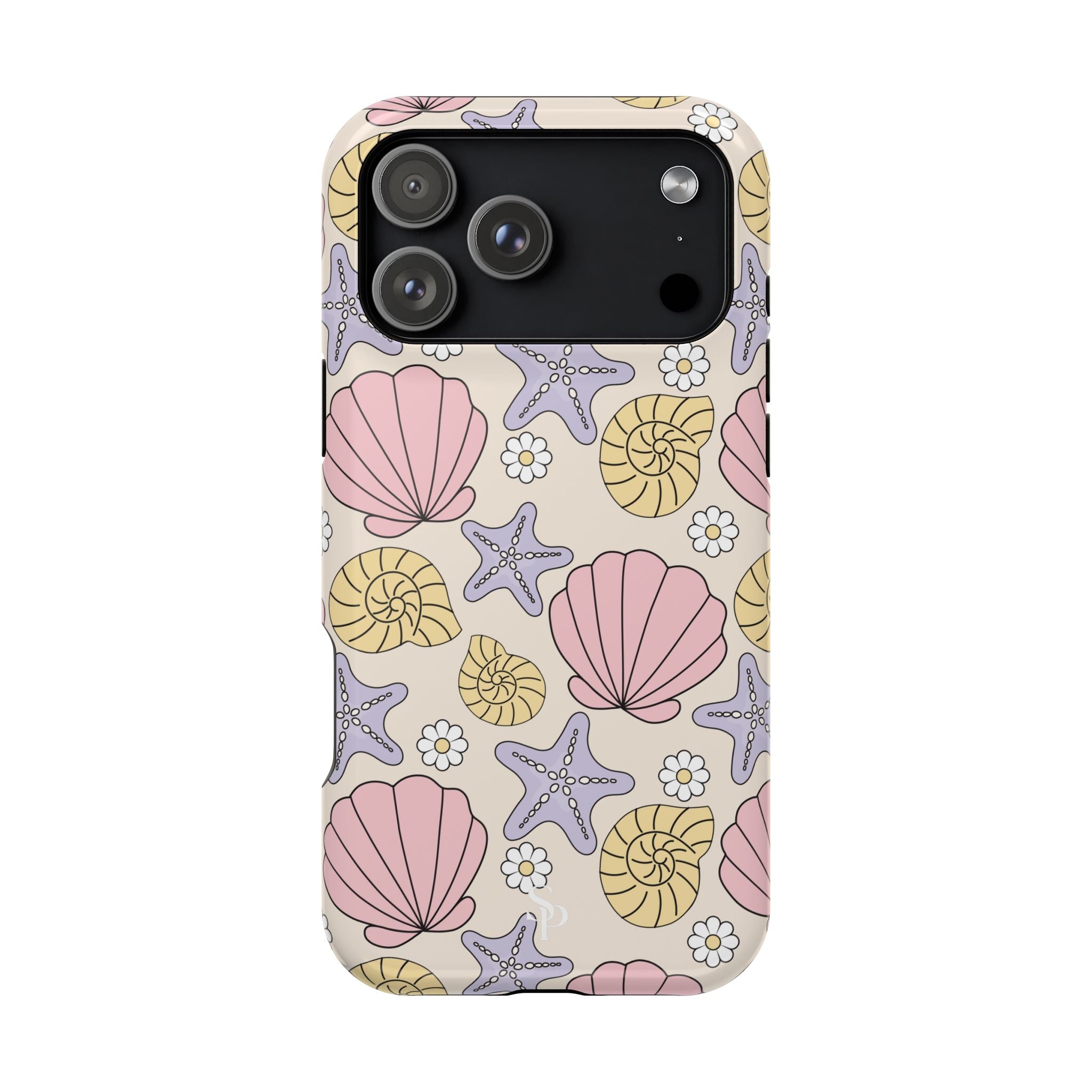 Coastal Shells Impact-Resistant Phone Case