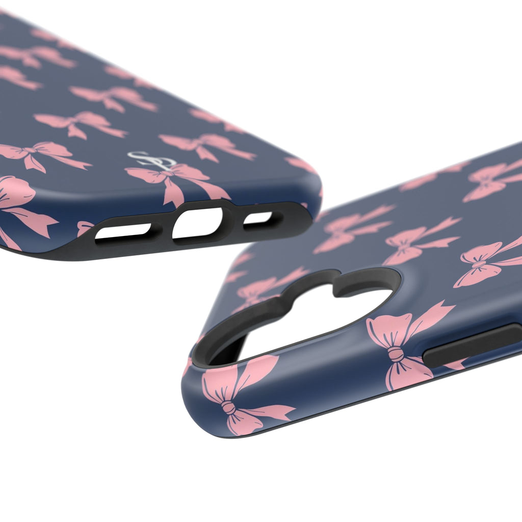 Chic Bow Impact-Resistant Phone Case