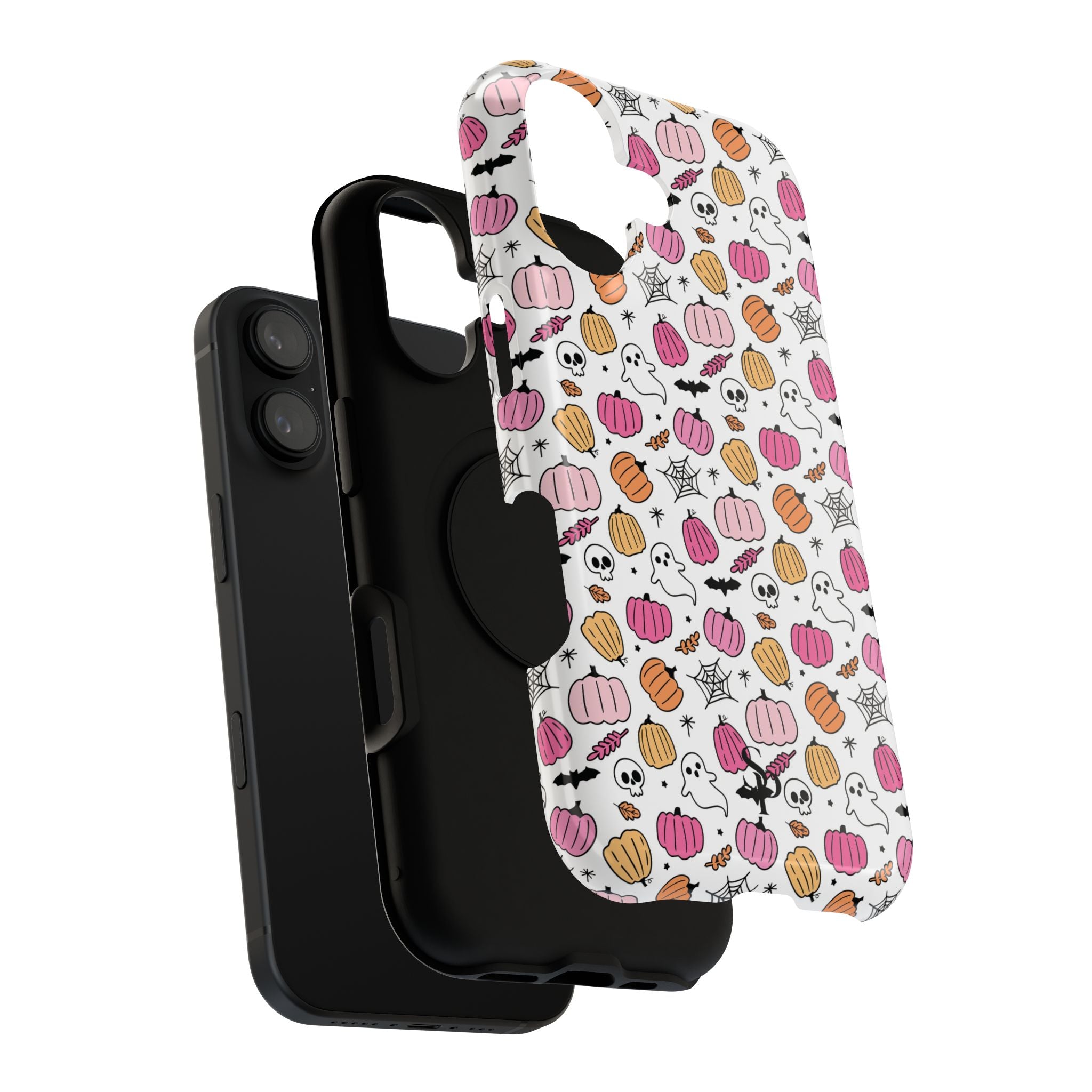 Pink Halloween Impact-Resistant Cases