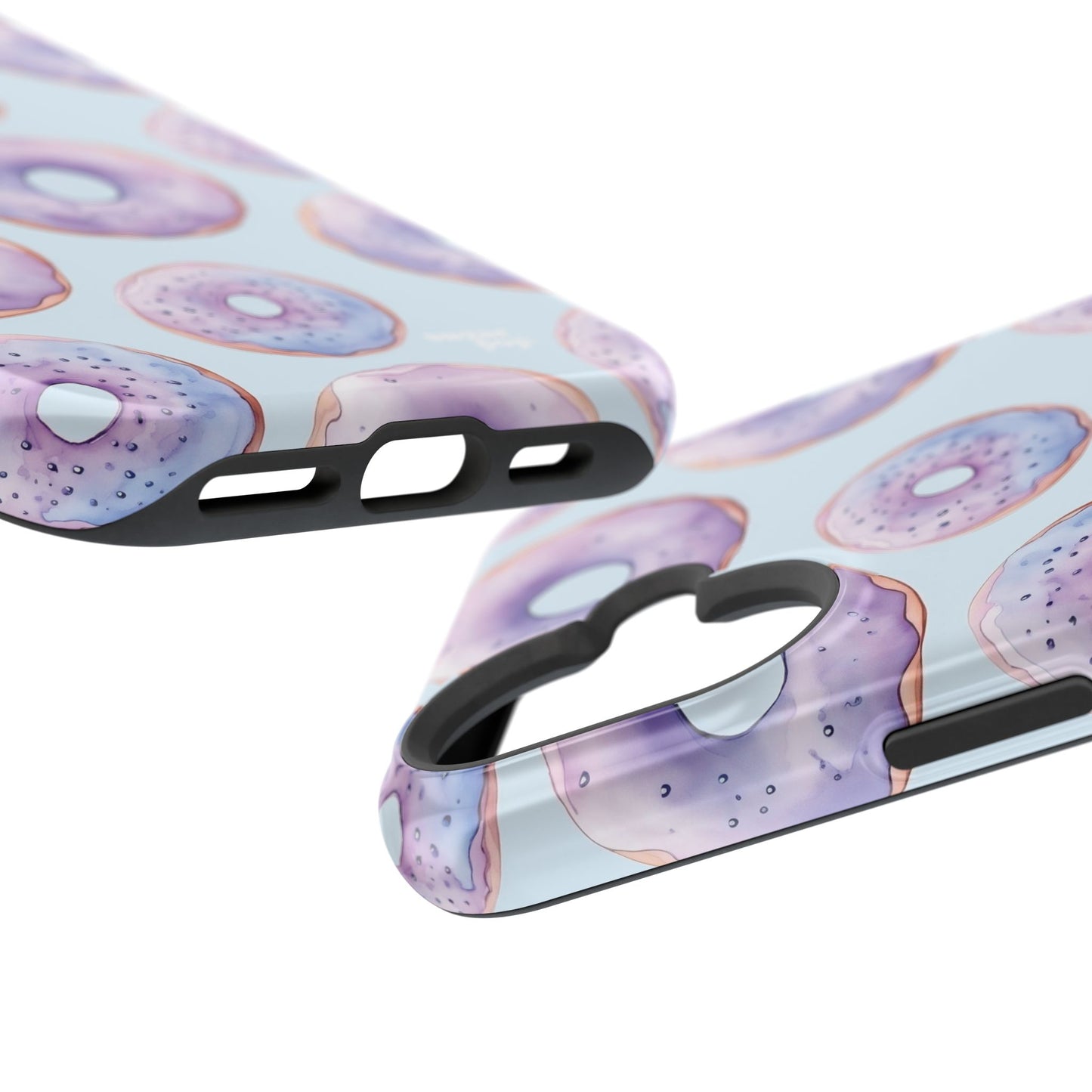 Purple Donuts Impact-Resistant Cases