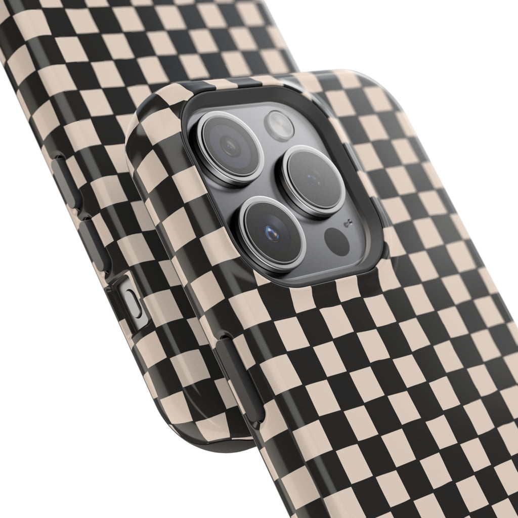 Checkerboard Impact-Resistant Case