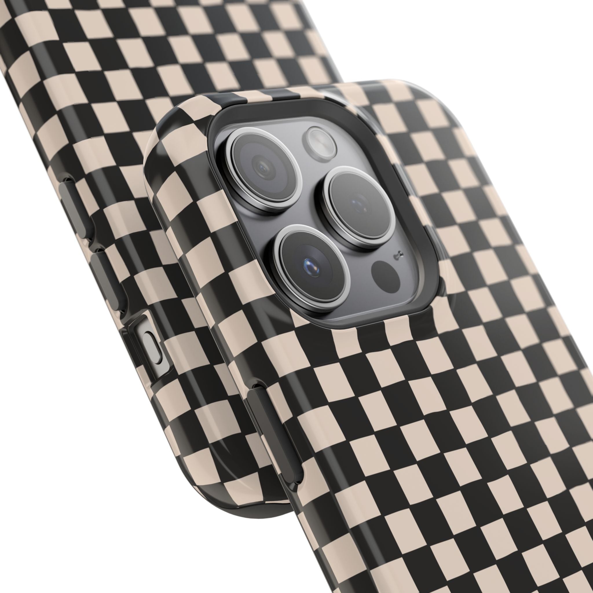Checkerboard Impact-Resistant Case