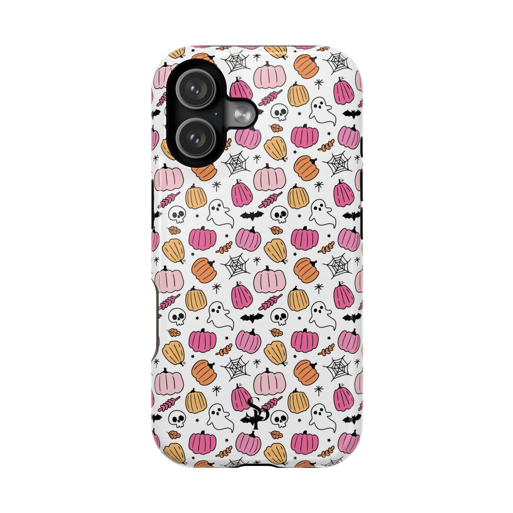 Pink Halloween Impact-Resistant Cases