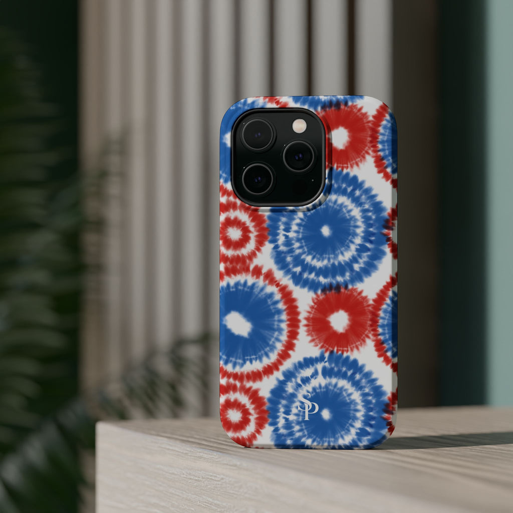 Patriotic Tie-Dye Magnetic Tough Case
