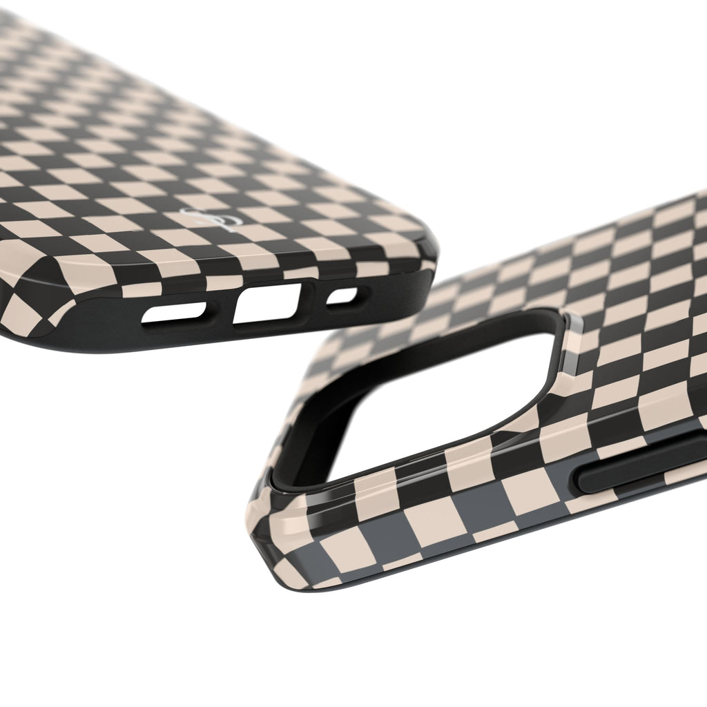 Checkerboard Impact-Resistant Case