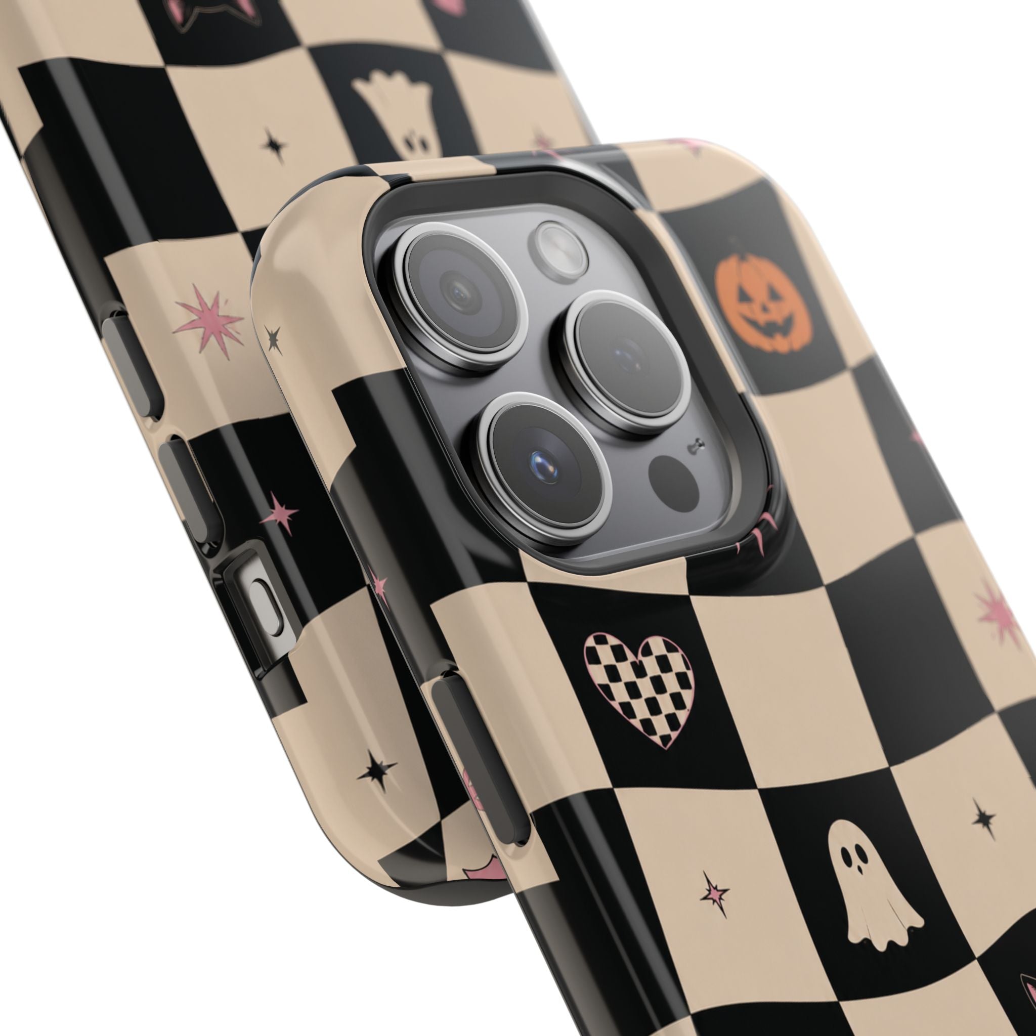 Halloween Checkerboard Magnetic Phone Case