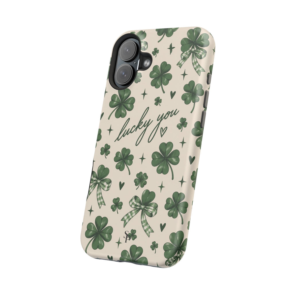 Lucky You Clover Magnetic Impact Phone Case