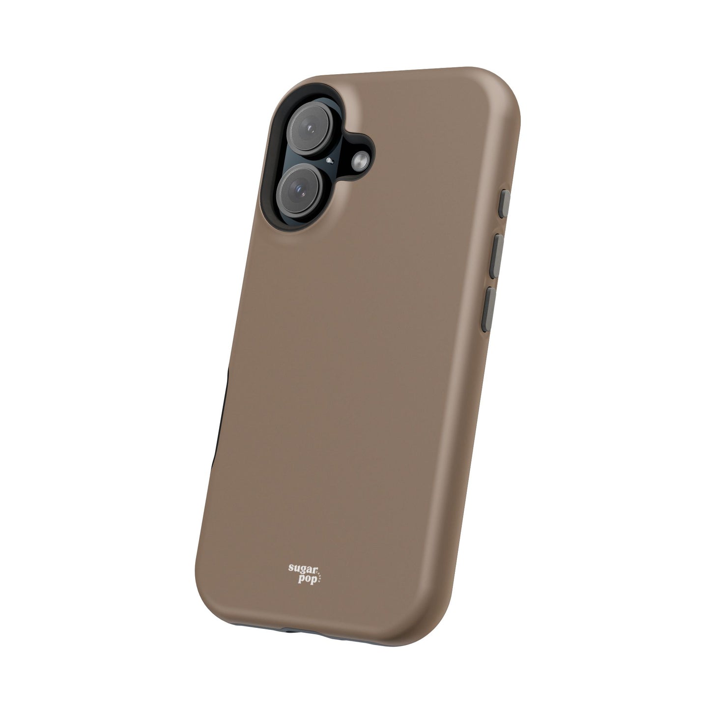 Brown Magnetic Tough Cases for Phones - Secure & Sleek Design