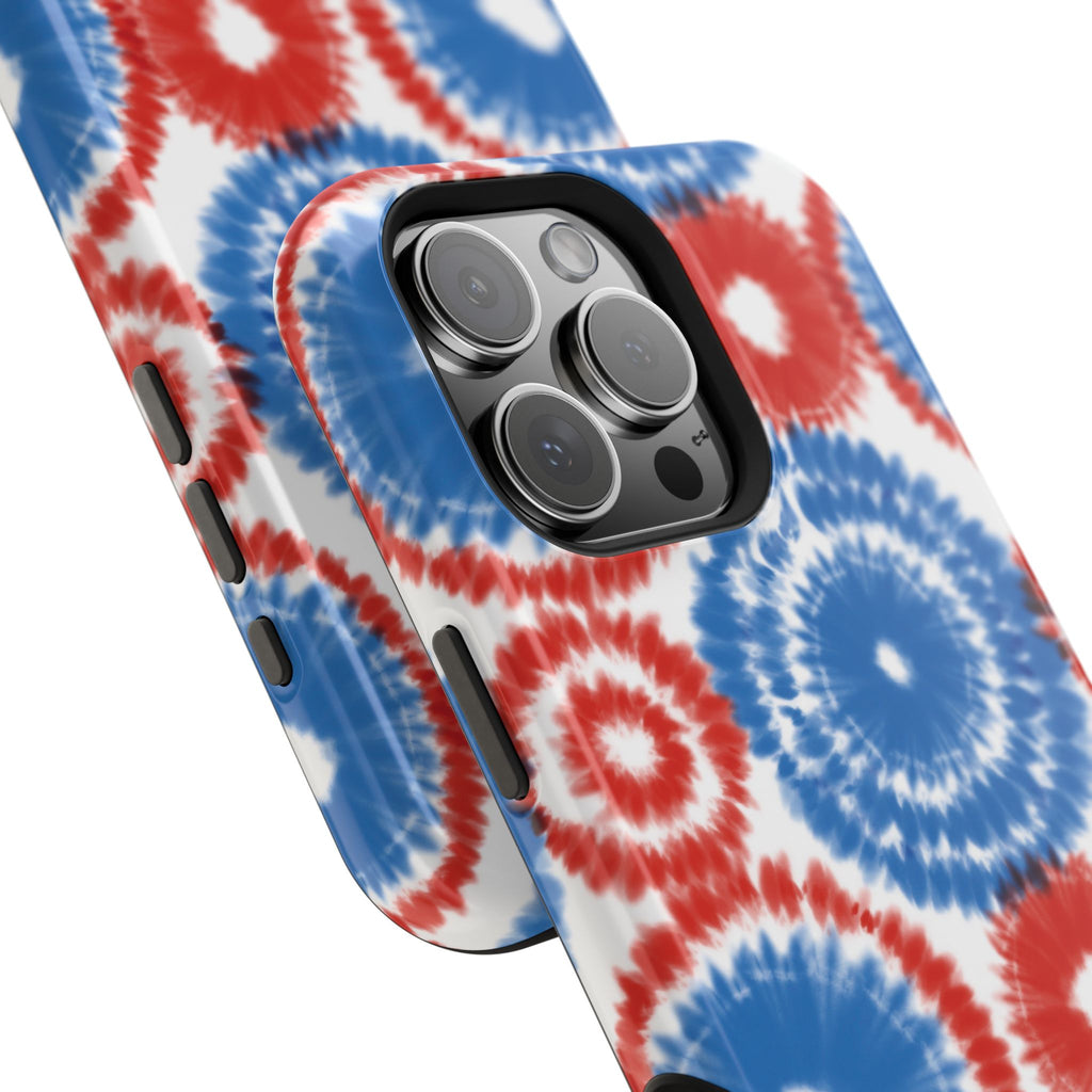 Patriotic Tie-Dye Magnetic Tough Case