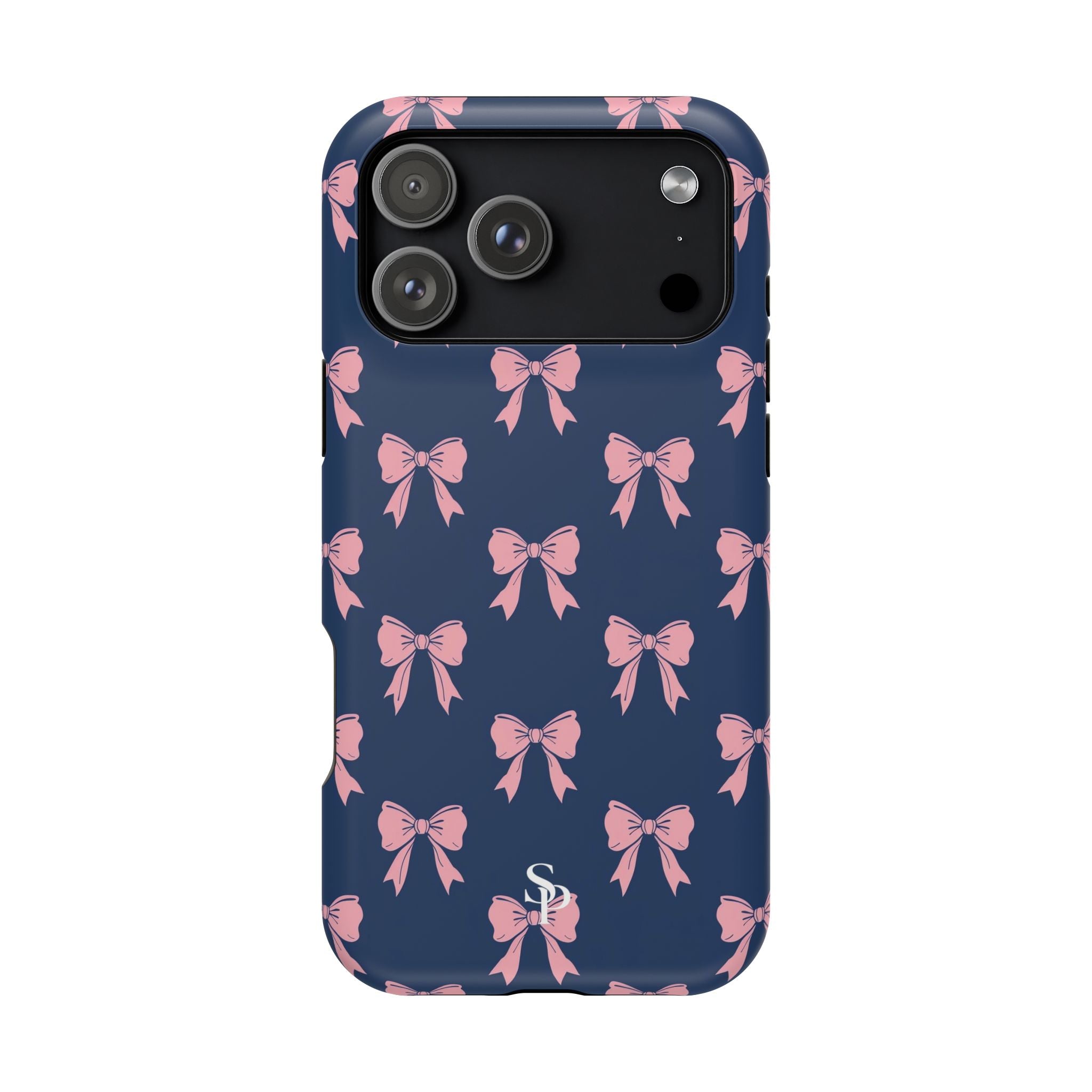 Chic Bow Impact-Resistant Phone Case