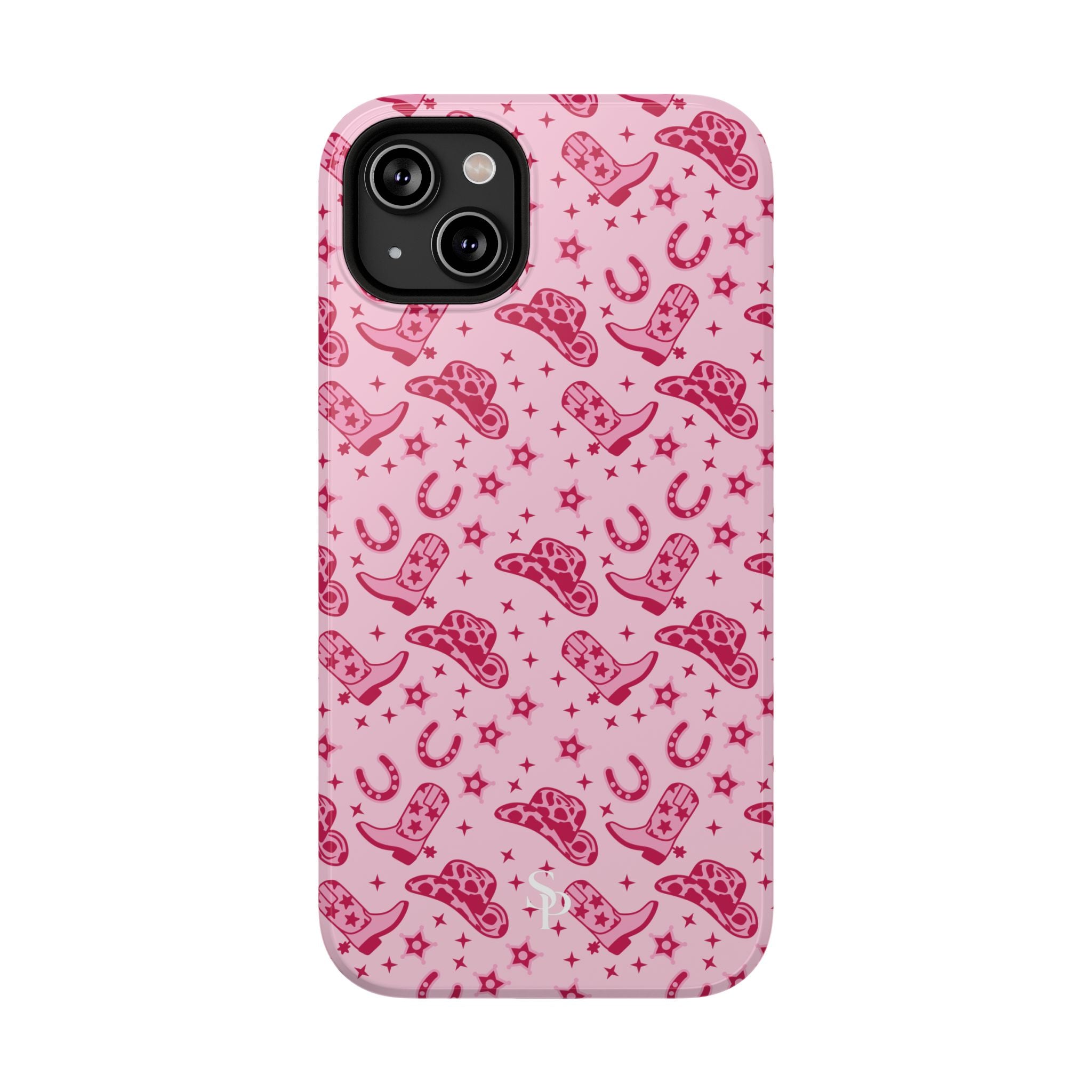 Pink Cowgirl Impact-Resistant Case