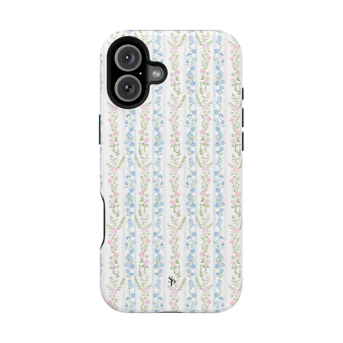 Pastel Floral Pattern Magnetic Tough Case