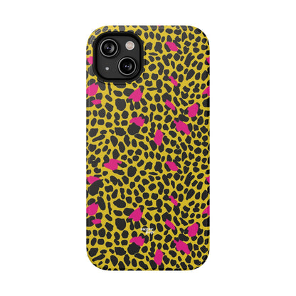 Leopard Print Impact-Resistant Phone Case