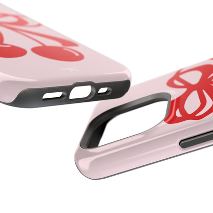 Cherry Bow Impact-Resistant Phone Case