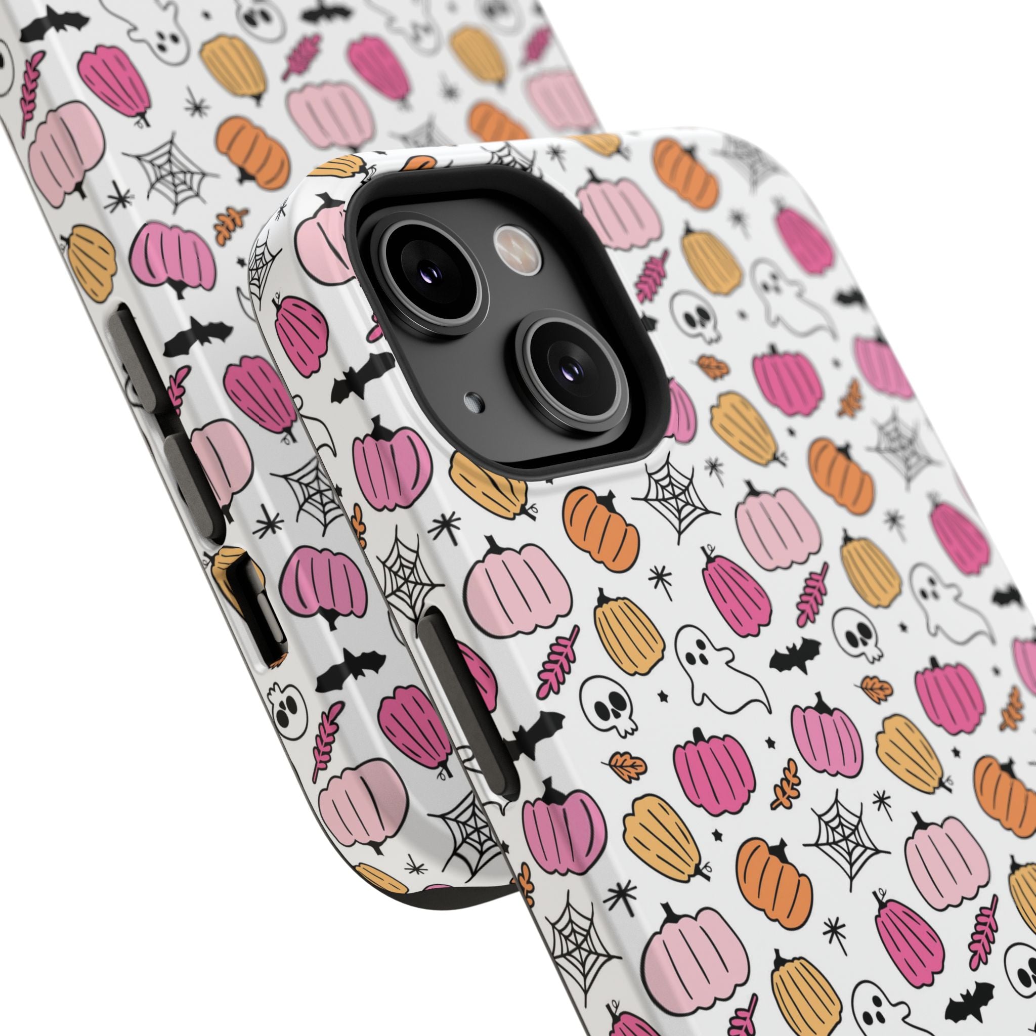 Pink Halloween Impact-Resistant Cases