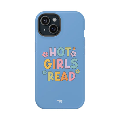 Hot Girls Read Impact-Resistant Phone Case - Design for Book Lovers